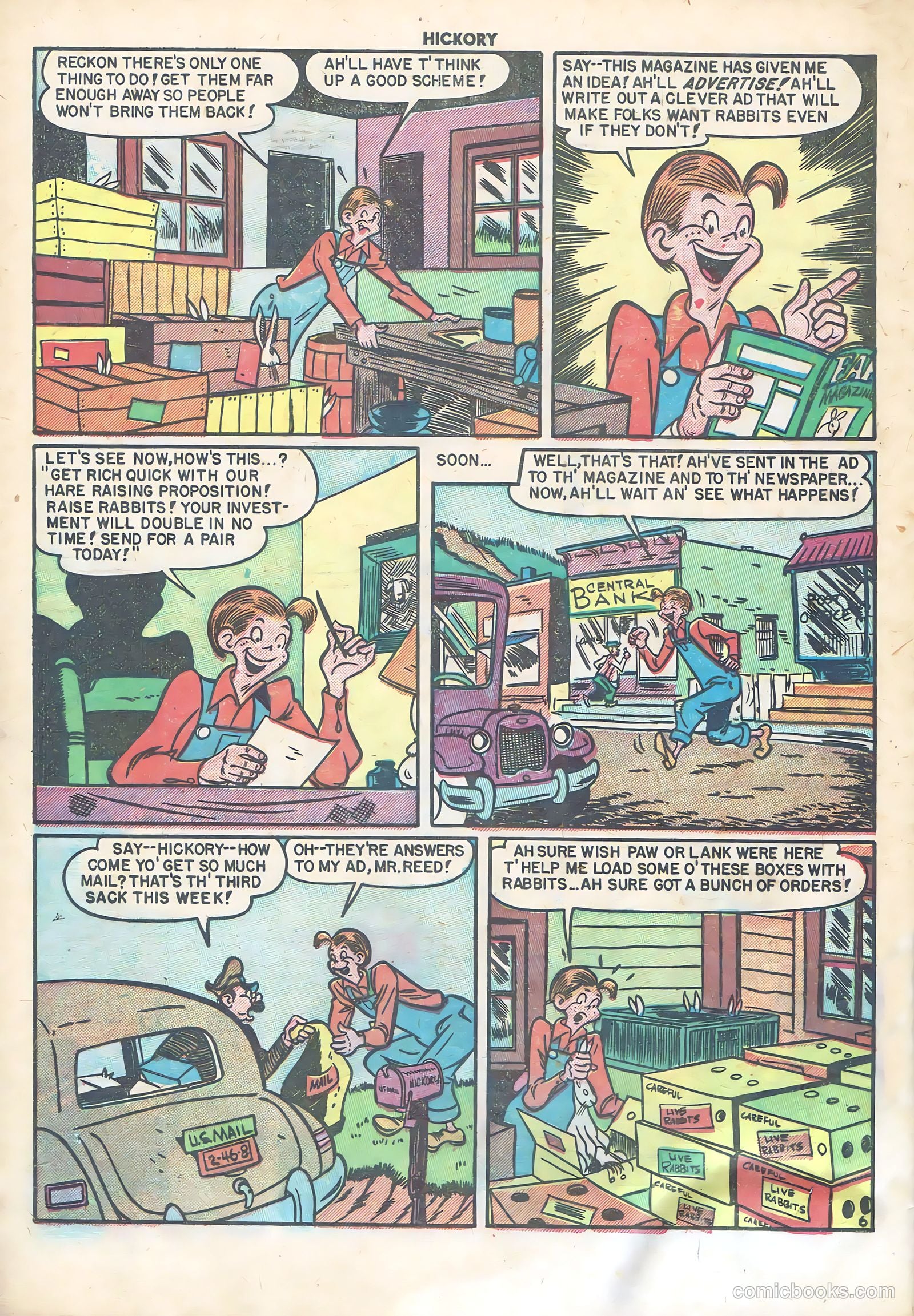 Hickory #3 (1950) — page 32 of 36