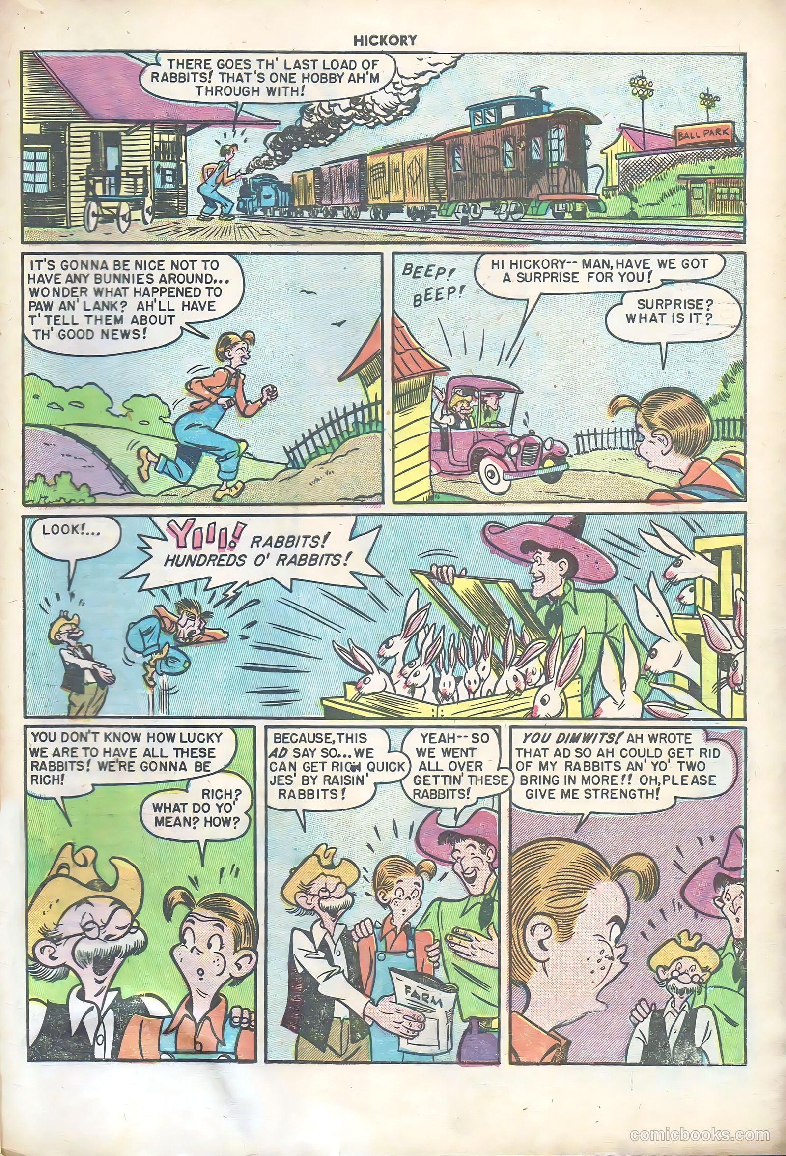Hickory #3 (1950) — page 33 of 36