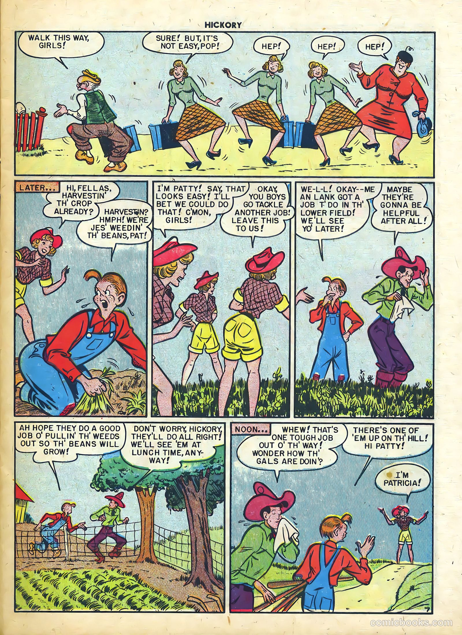 Hickory #4 (1950) — page 9 of 36