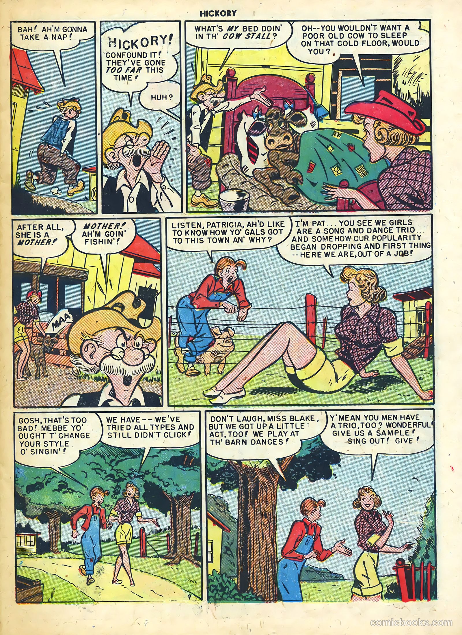 Hickory #4 (1950) — page 11 of 36