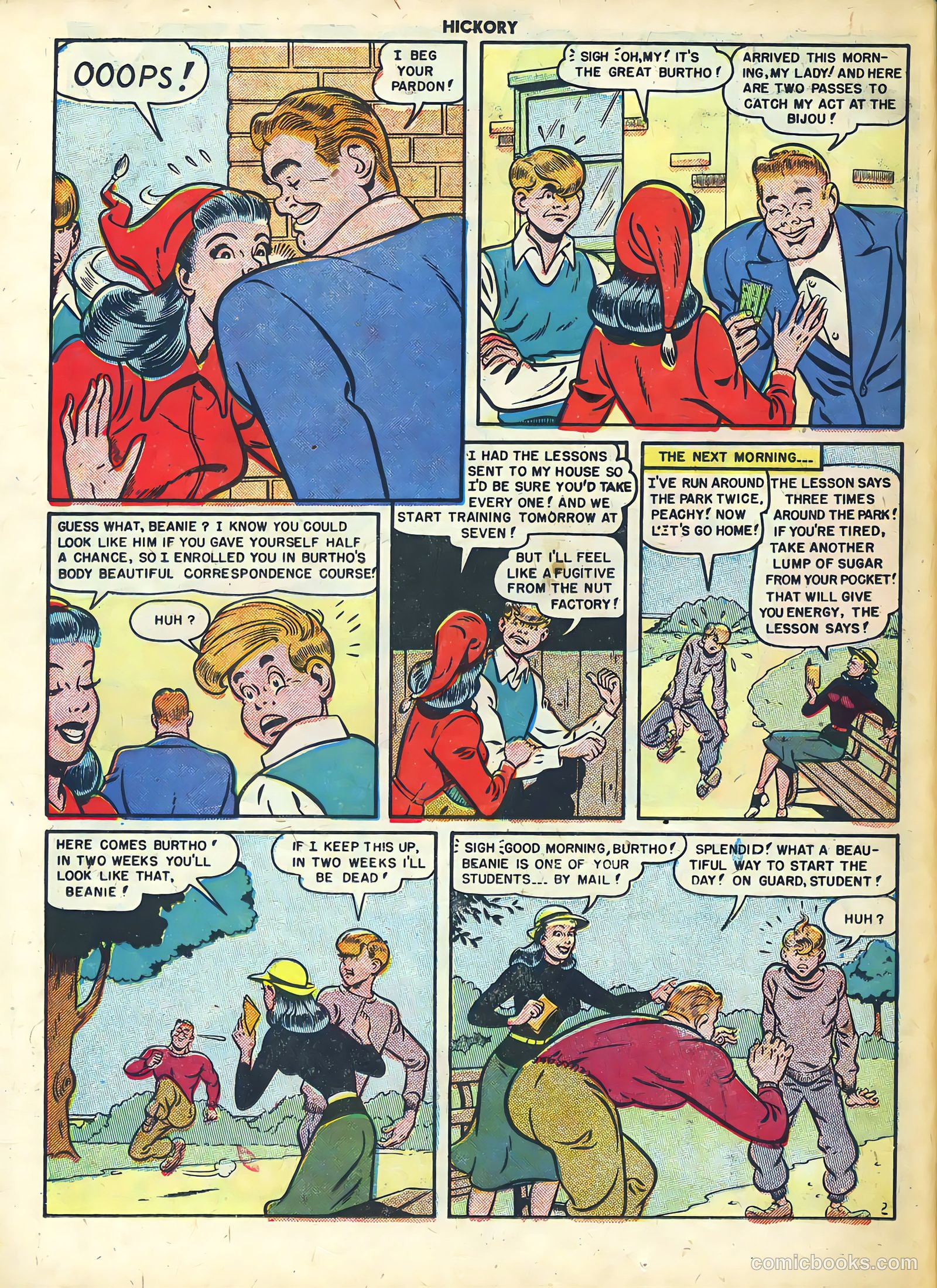 Hickory #4 (1950) — page 14 of 36