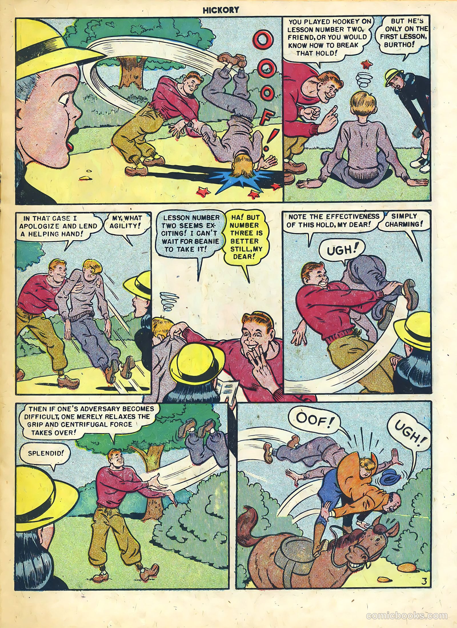 Hickory #4 (1950) — page 15 of 36