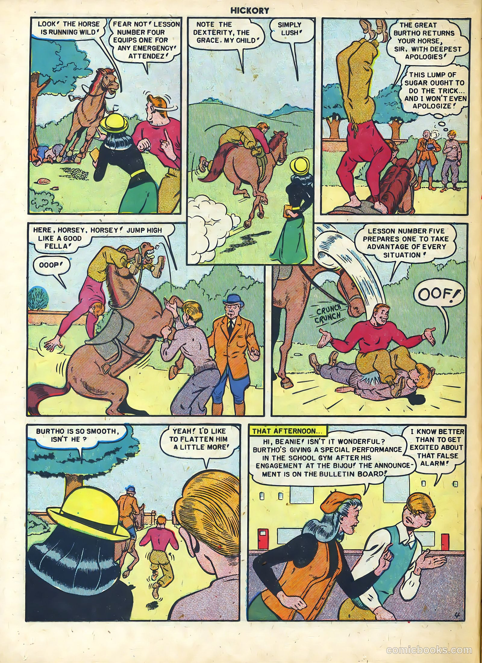 Hickory #4 (1950) — page 16 of 36