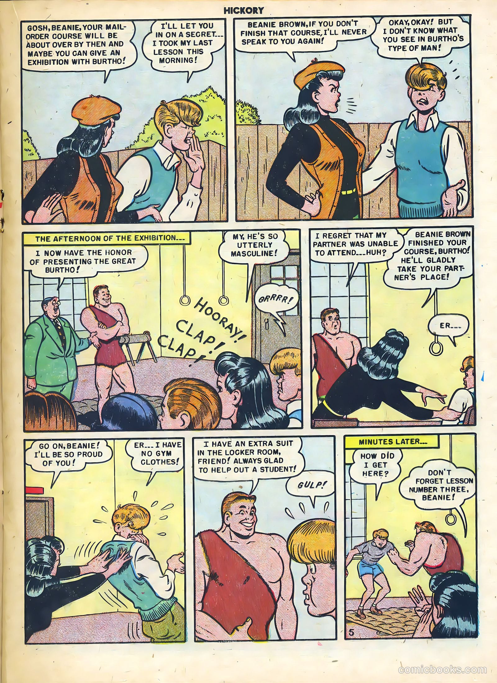 Hickory #4 (1950) — page 17 of 36