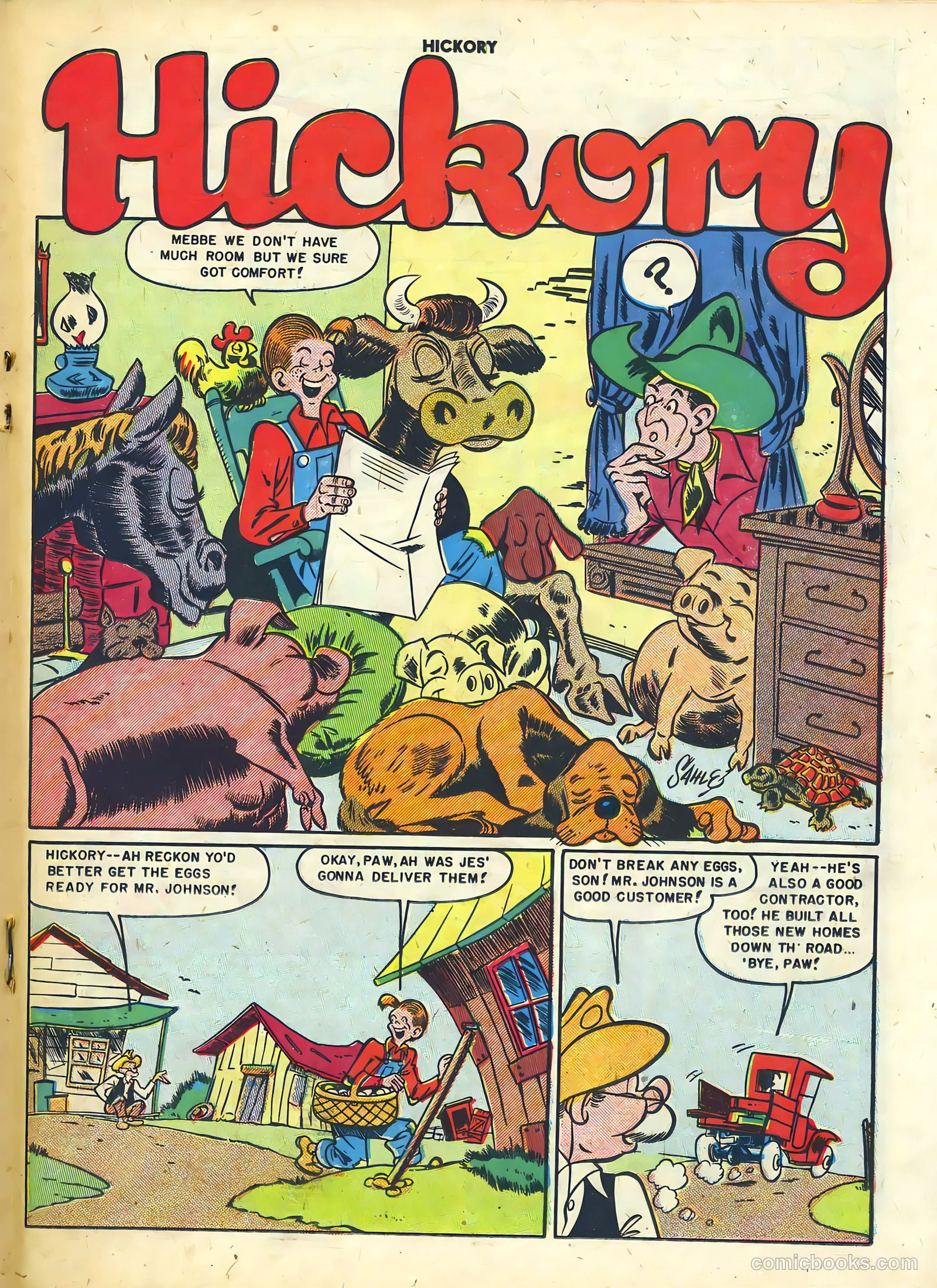 Hickory #4 (1950) — page 19 of 36