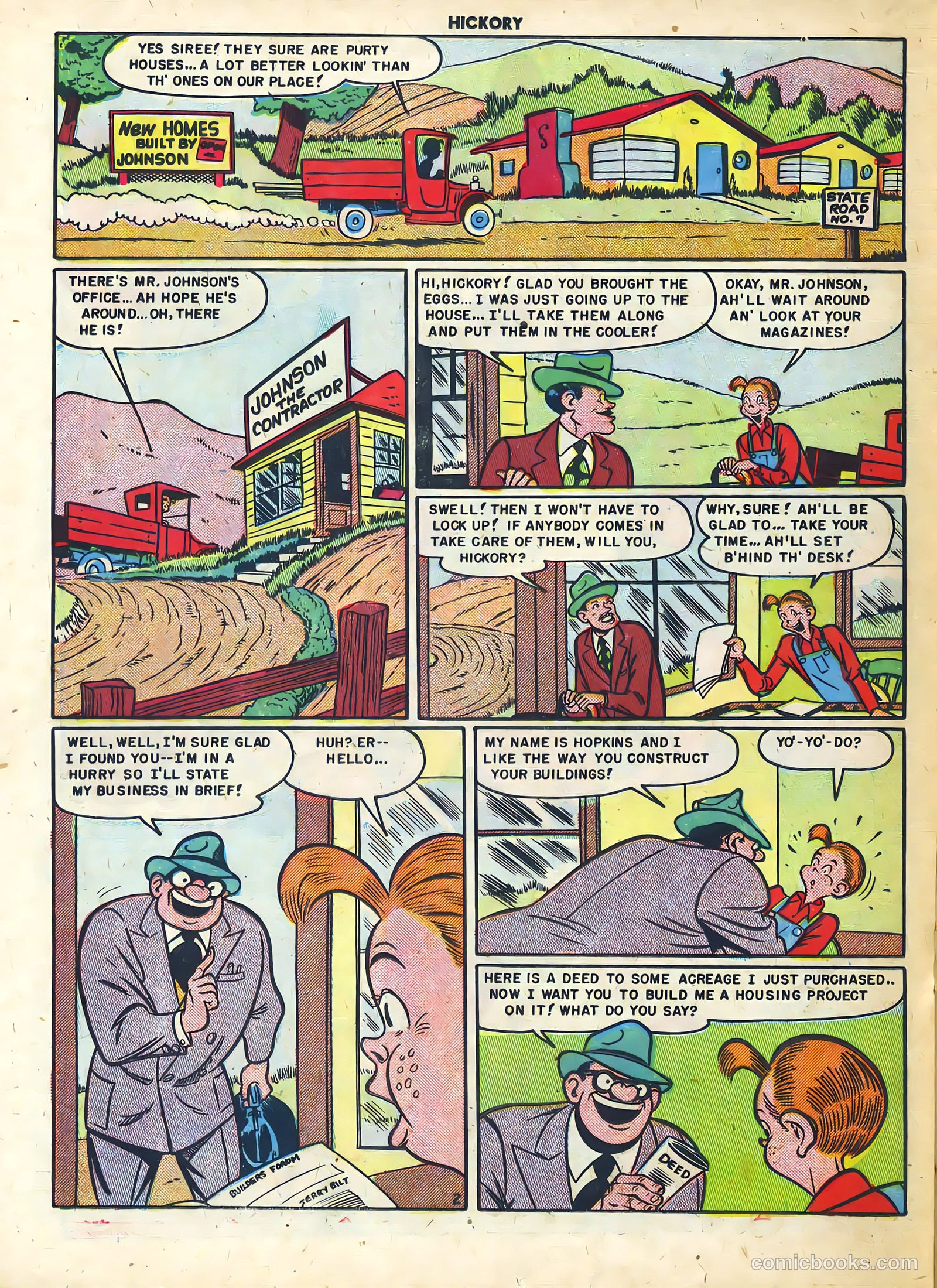 Hickory #4 (1950) — page 20 of 36