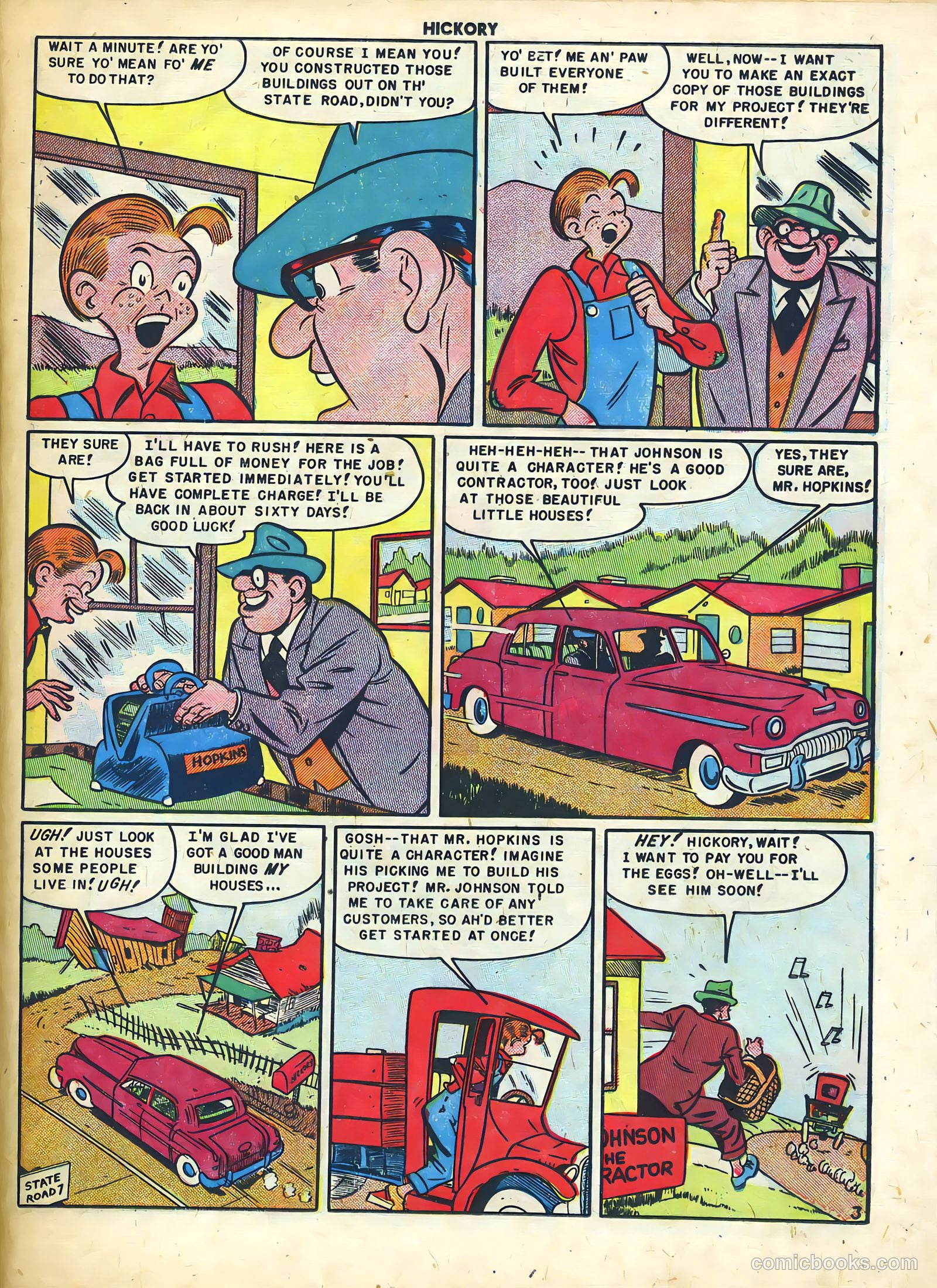 Hickory #4 (1950) — page 21 of 36