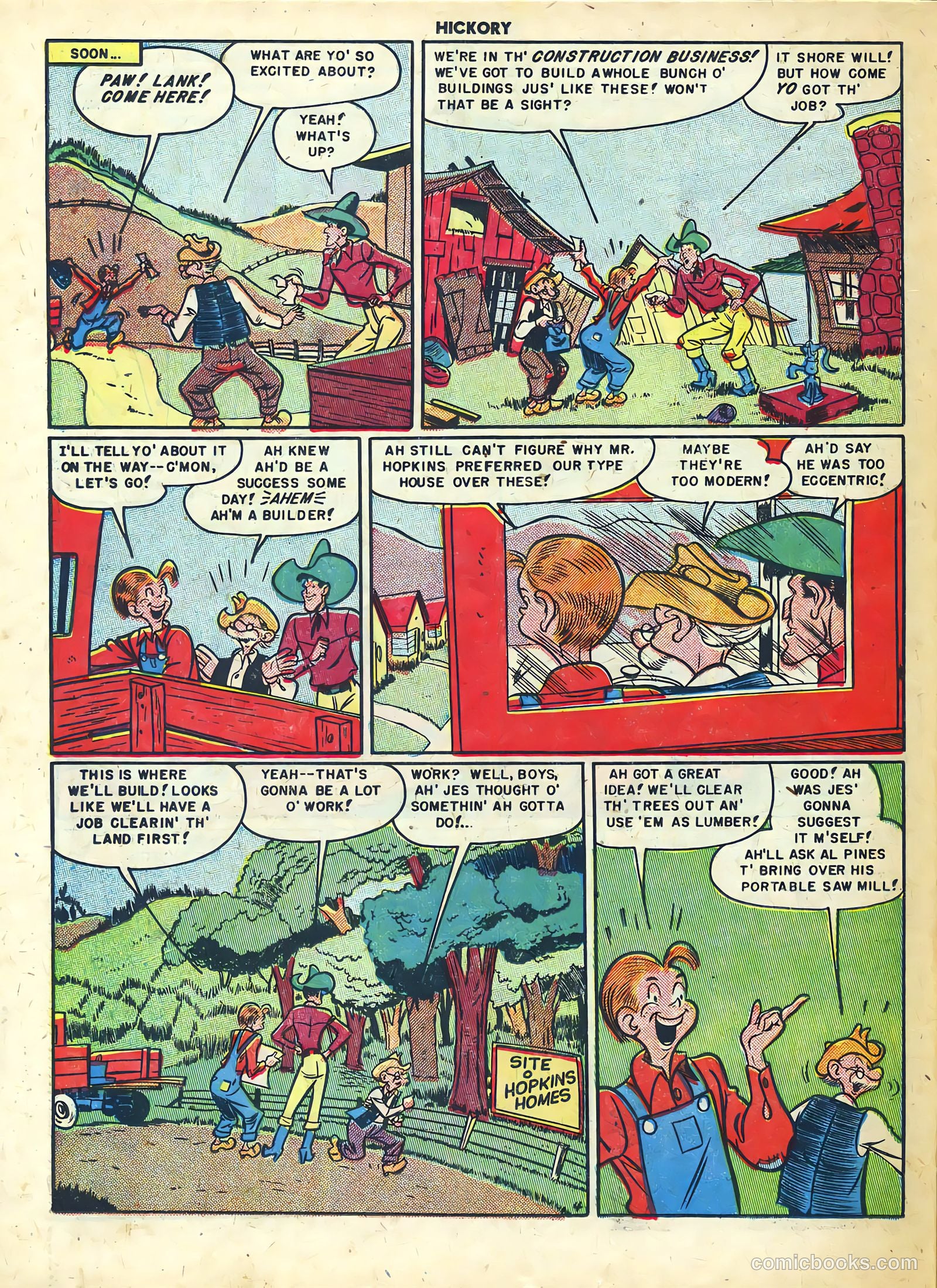 Hickory #4 (1950) — page 22 of 36
