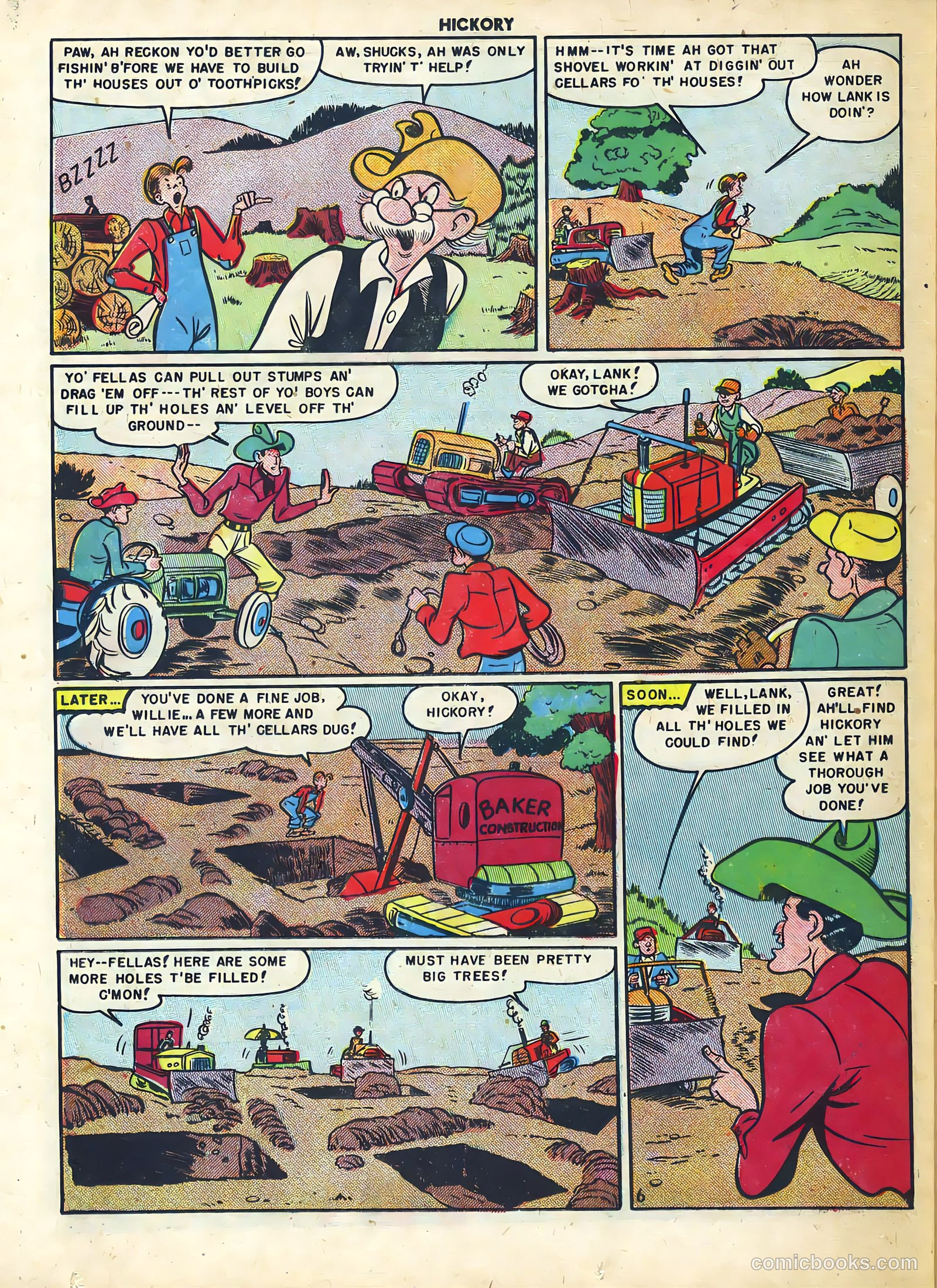 Hickory #4 (1950) — page 24 of 36