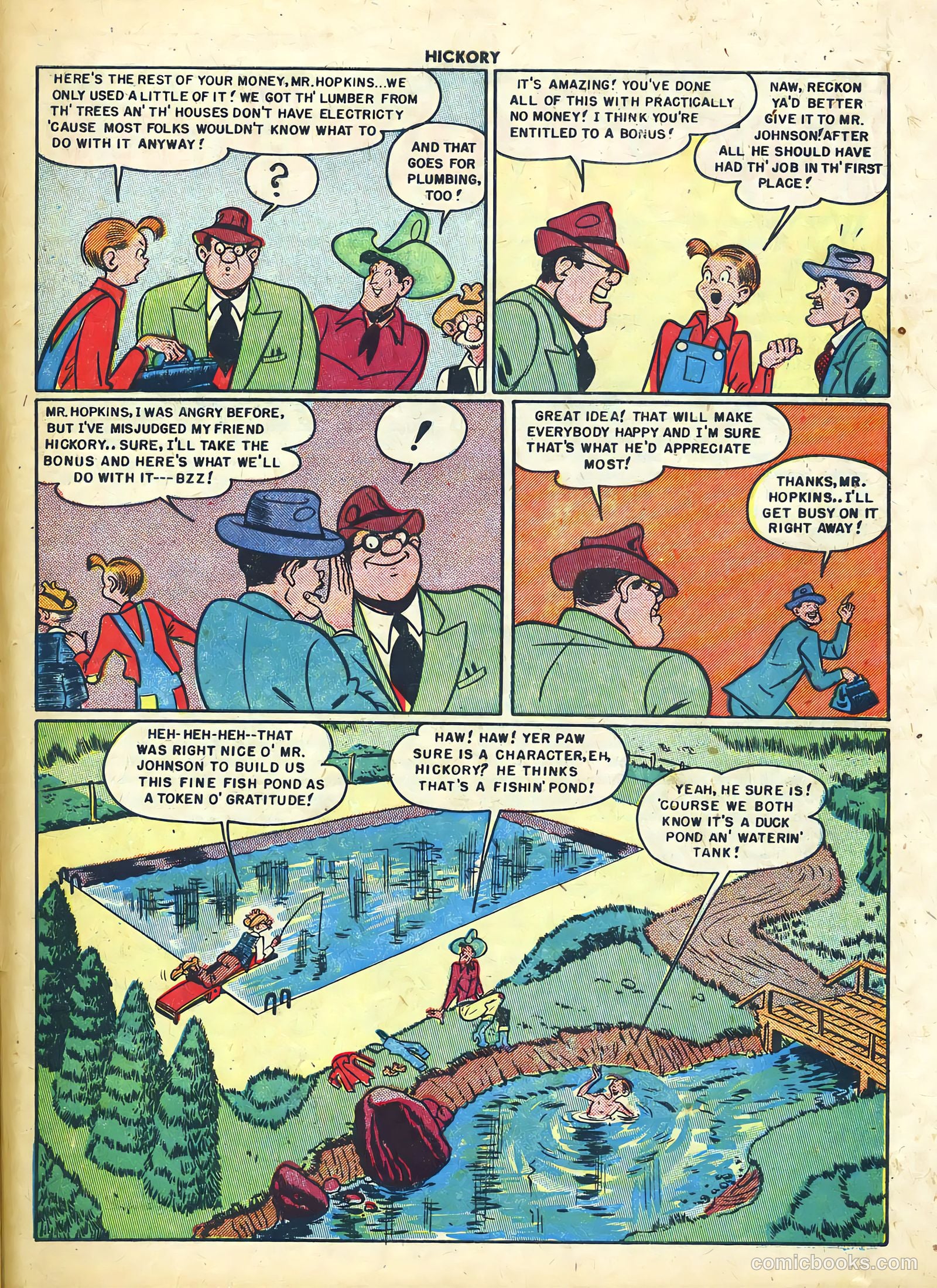 Hickory #4 (1950) — page 27 of 36