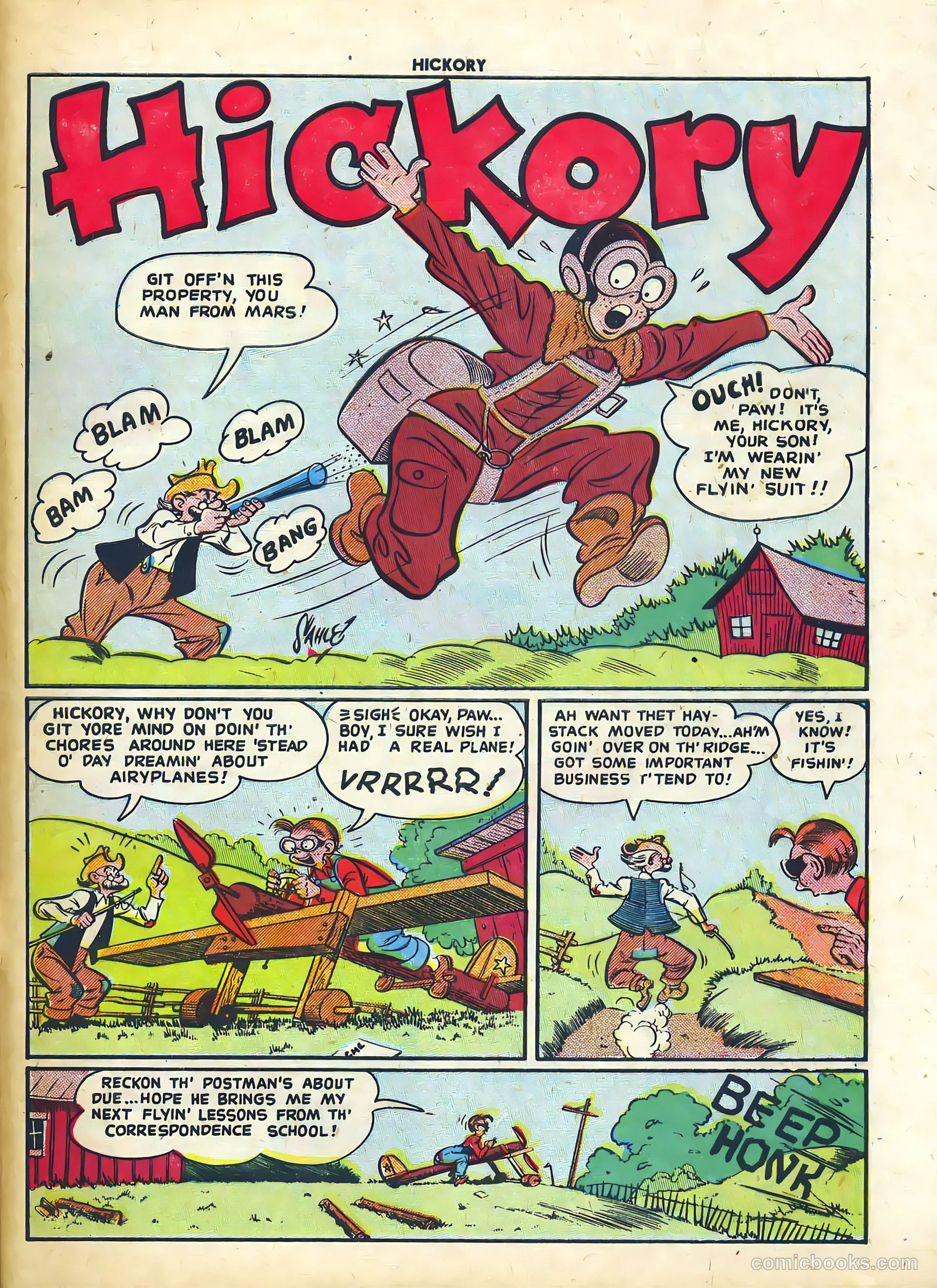 Hickory #4 (1950) — page 29 of 36