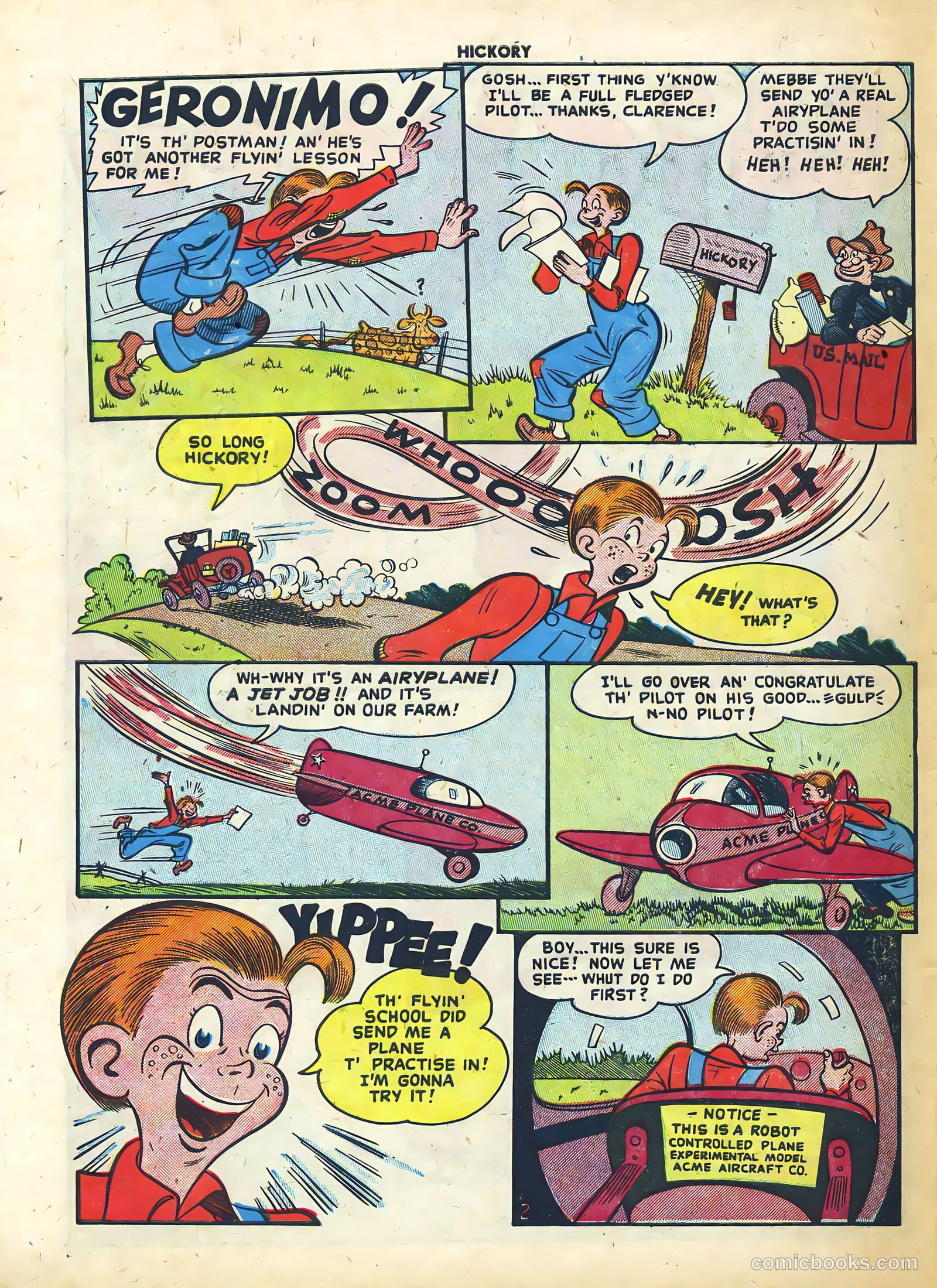Hickory #4 (1950) — page 30 of 36