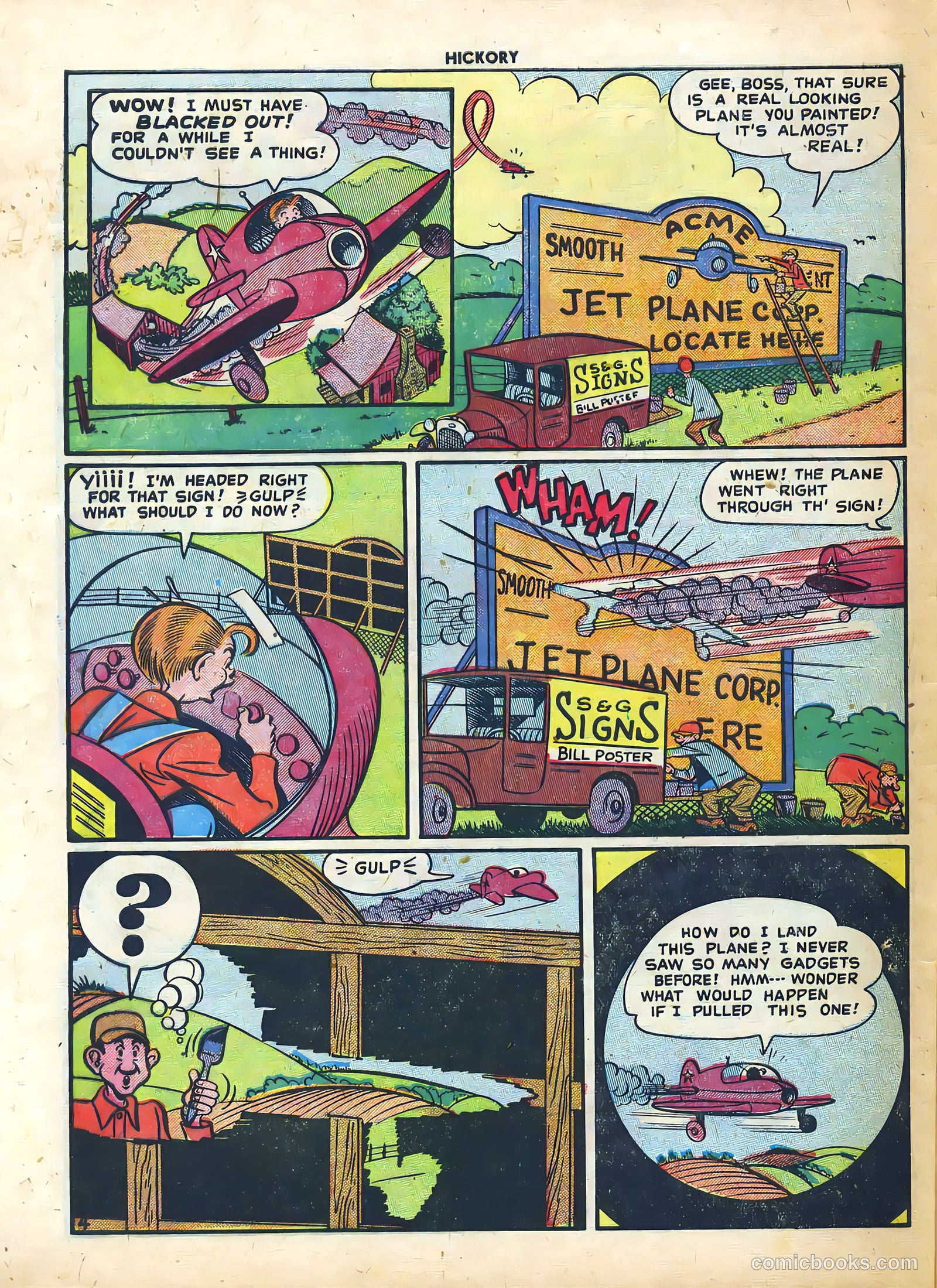 Hickory #4 (1950) — page 32 of 36