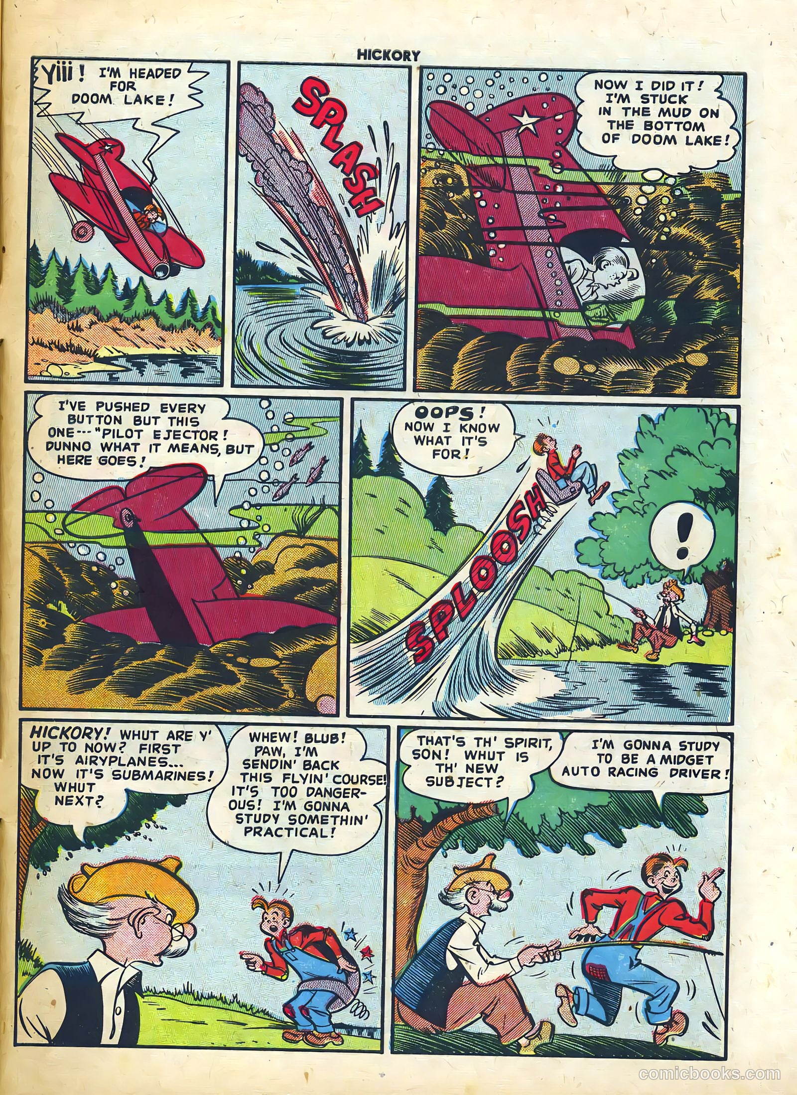 Hickory #4 (1950) — page 33 of 36