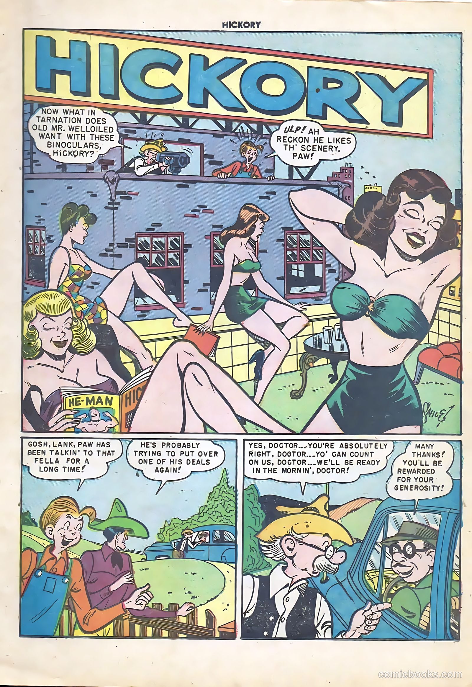 Hickory #5 (1950) — page 3 of 36