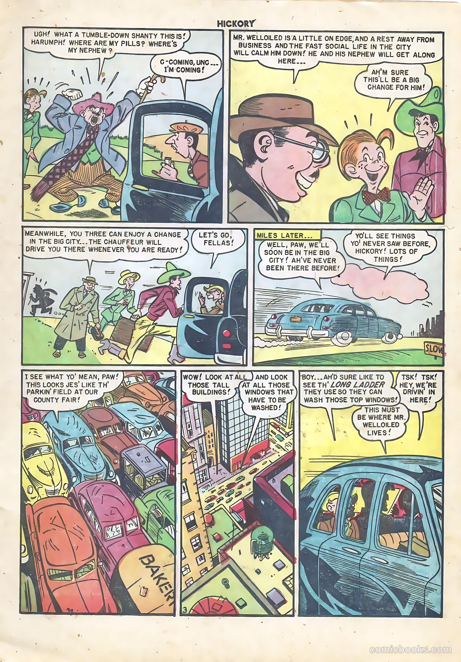 Hickory #5 (1950) — page 5 of 36