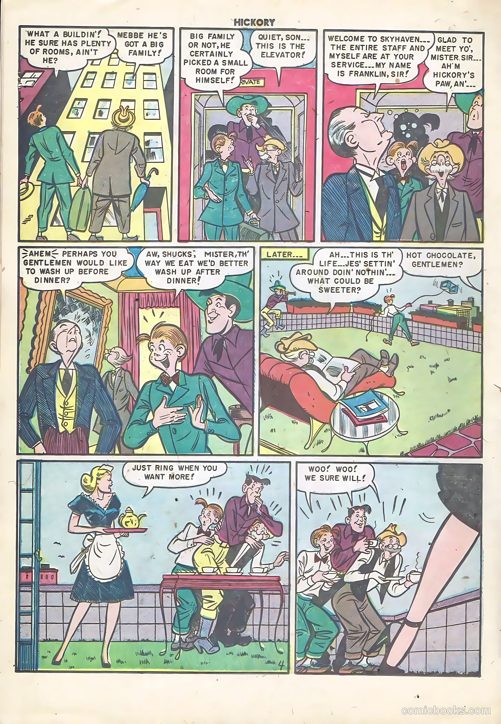 Hickory #5 (1950) — page 6 of 36