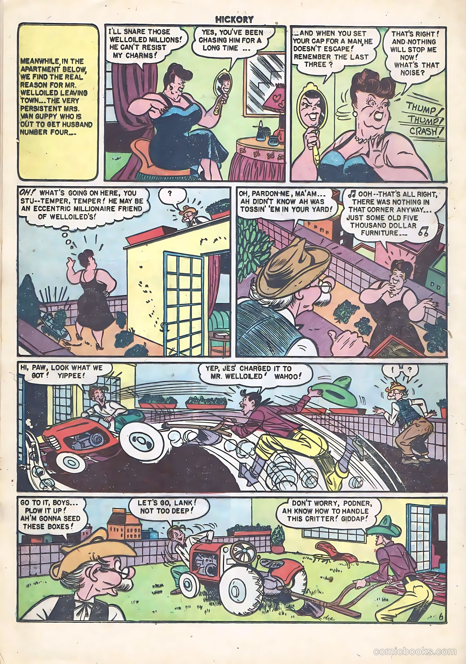 Hickory #5 (1950) — page 8 of 36