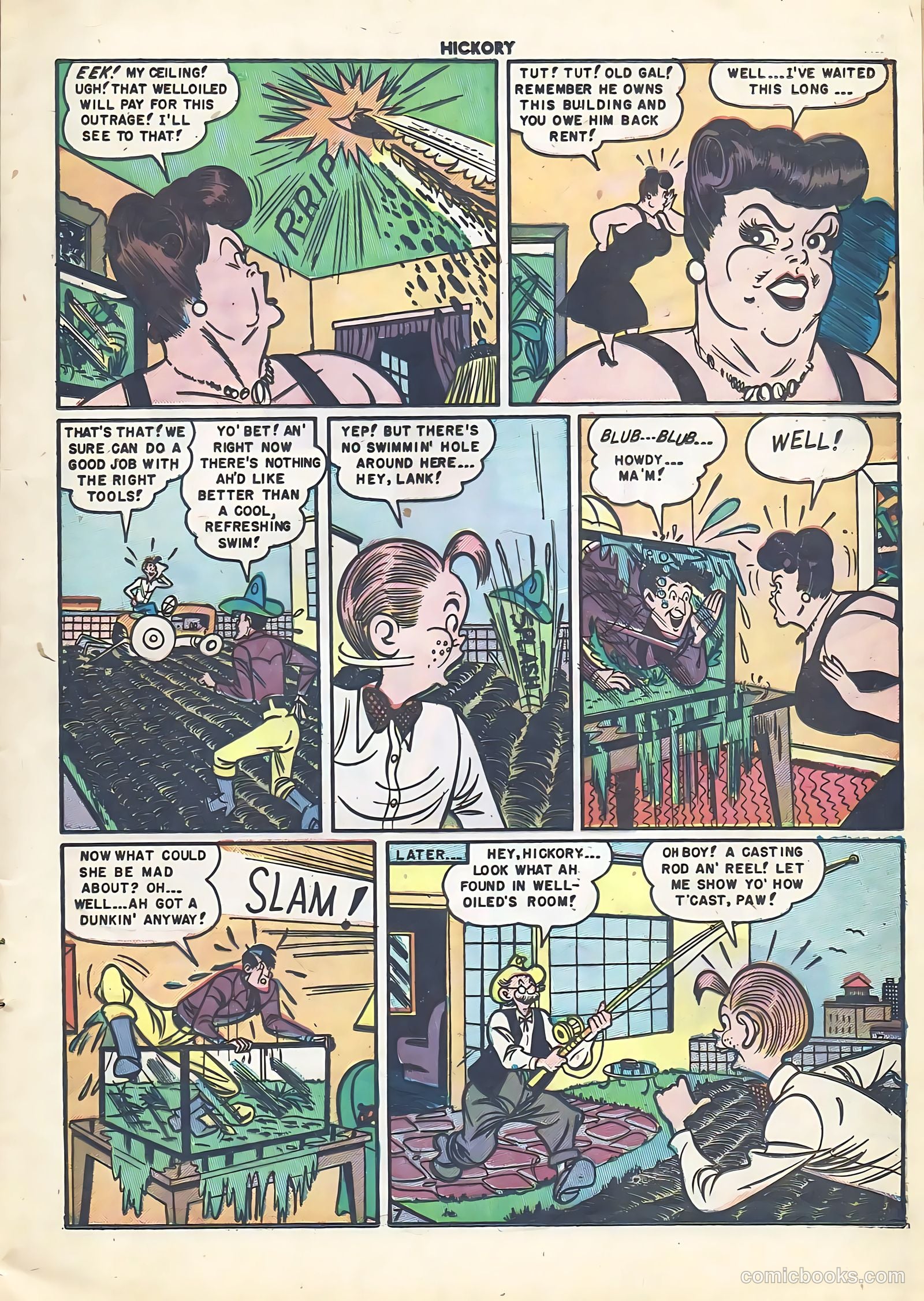 Hickory #5 (1950) — page 9 of 36