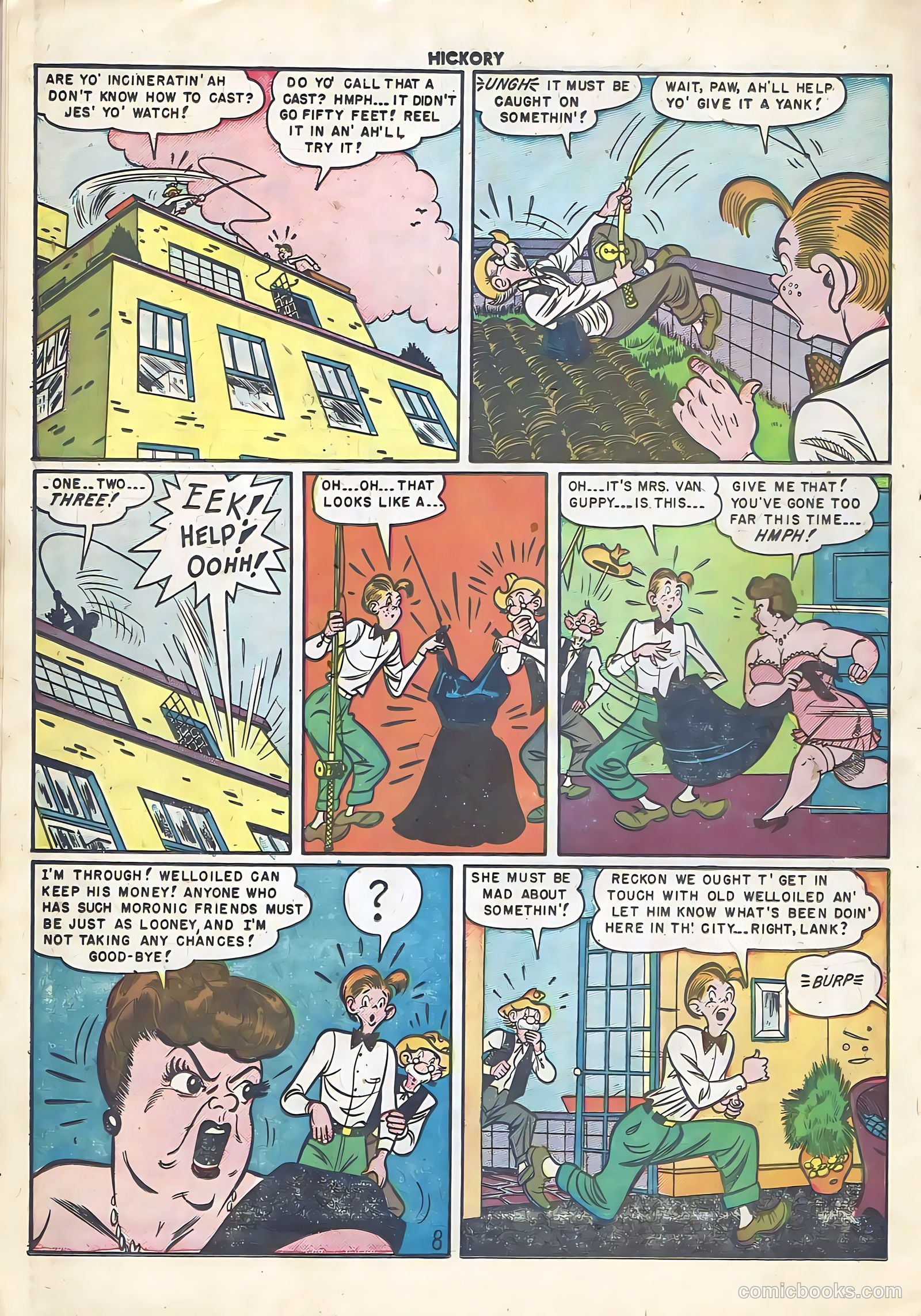 Hickory #5 (1950) — page 10 of 36