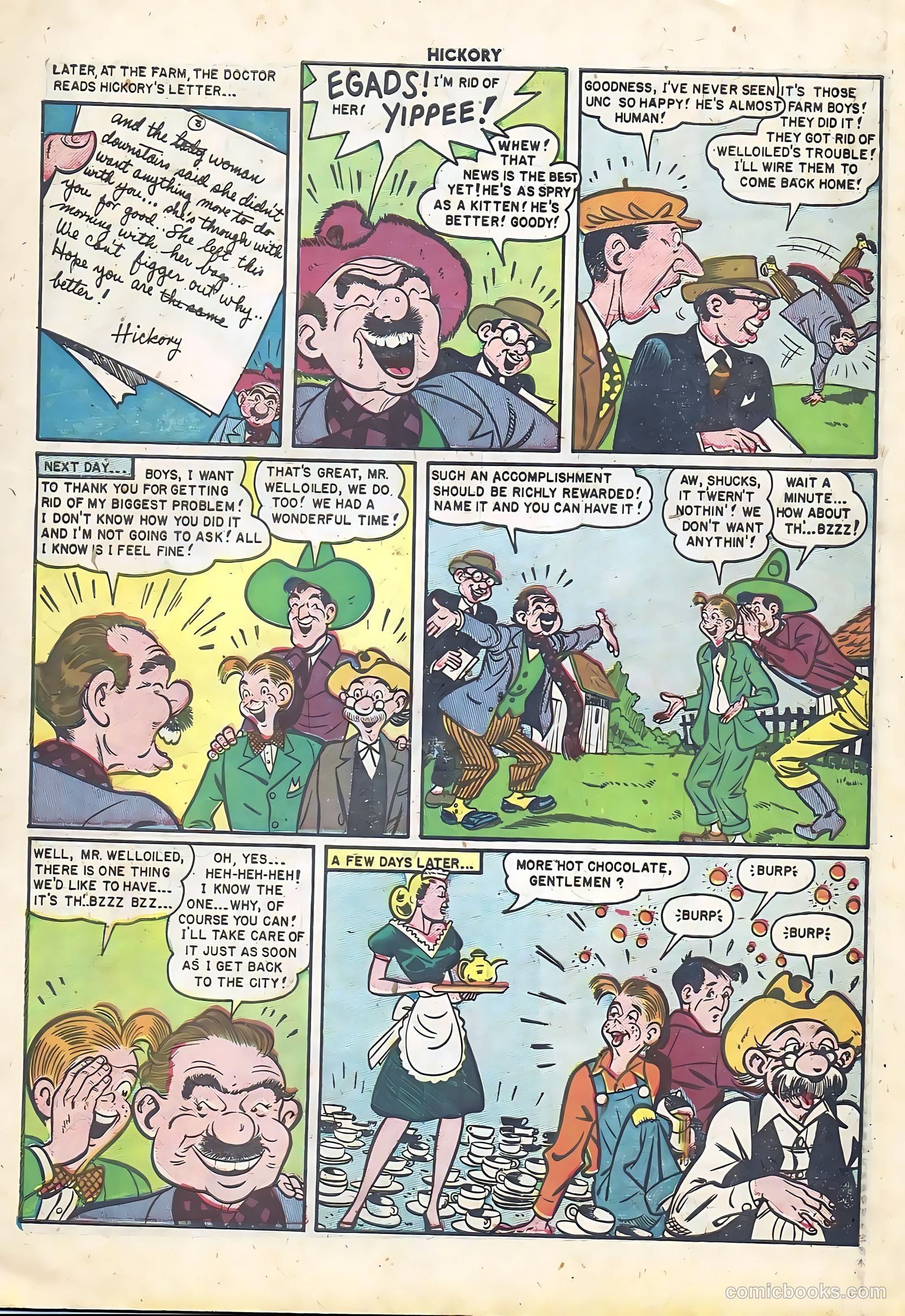 Hickory #5 (1950) — page 11 of 36