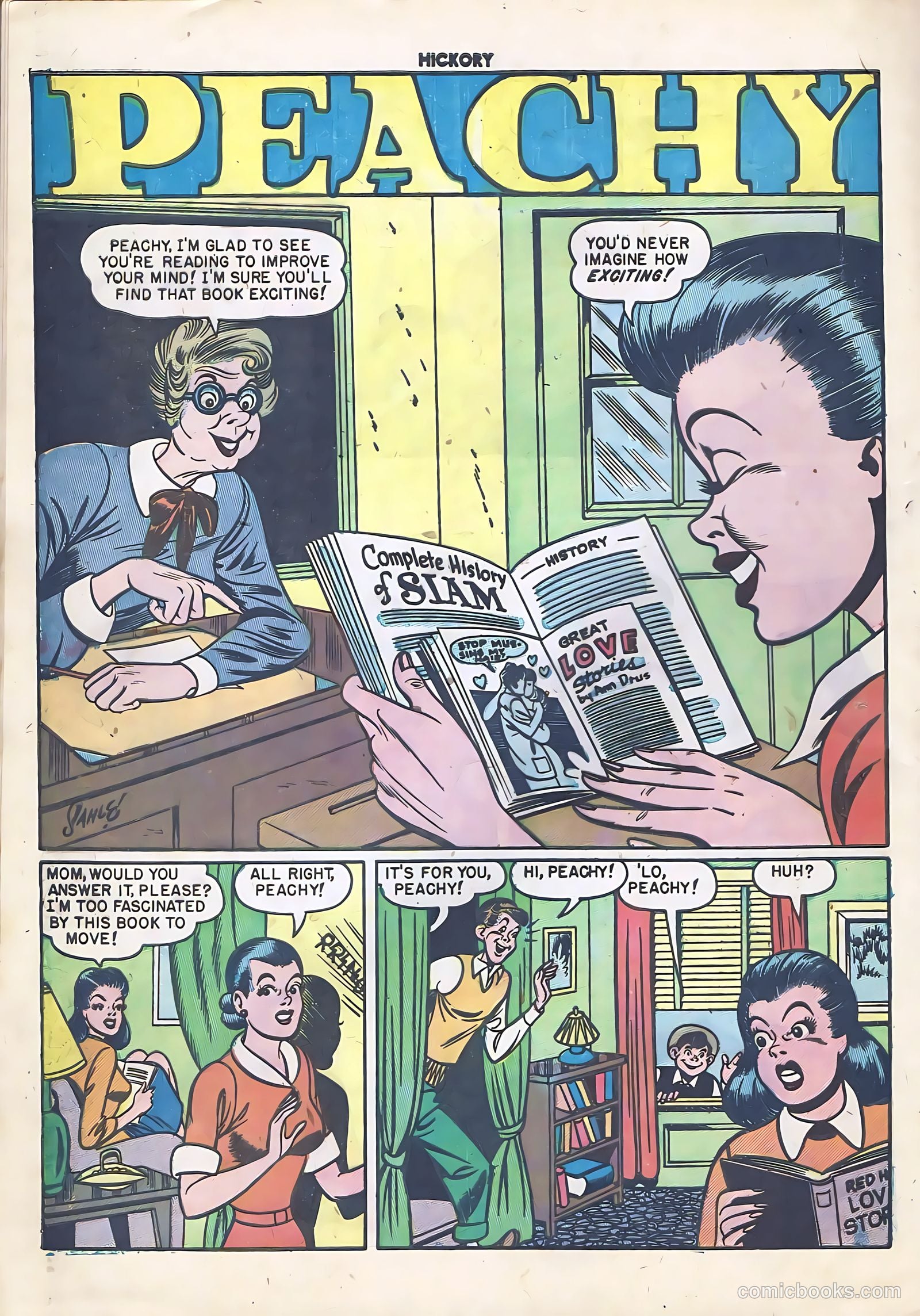 Hickory #5 (1950) — page 12 of 36