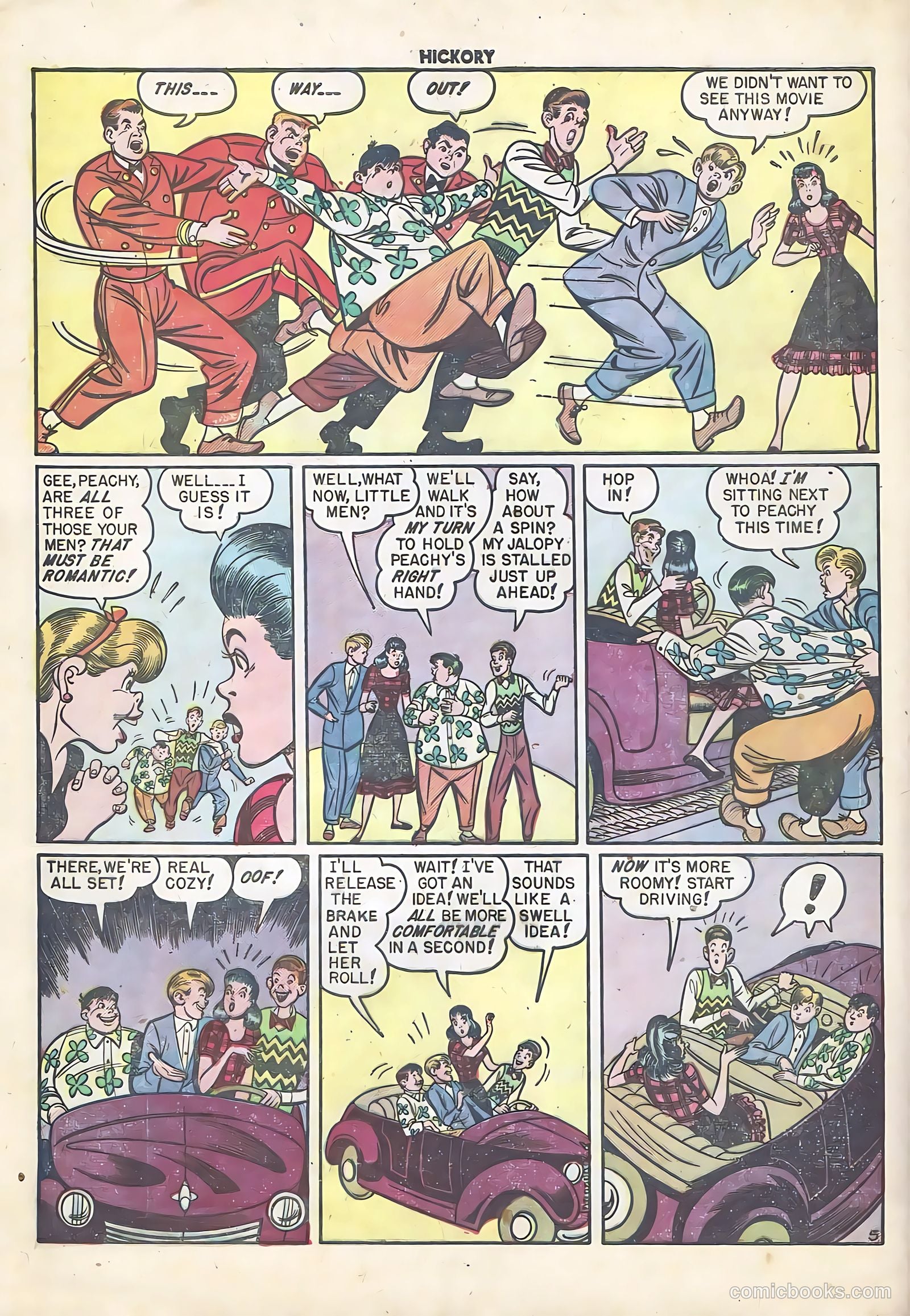 Hickory #5 (1950) — page 16 of 36