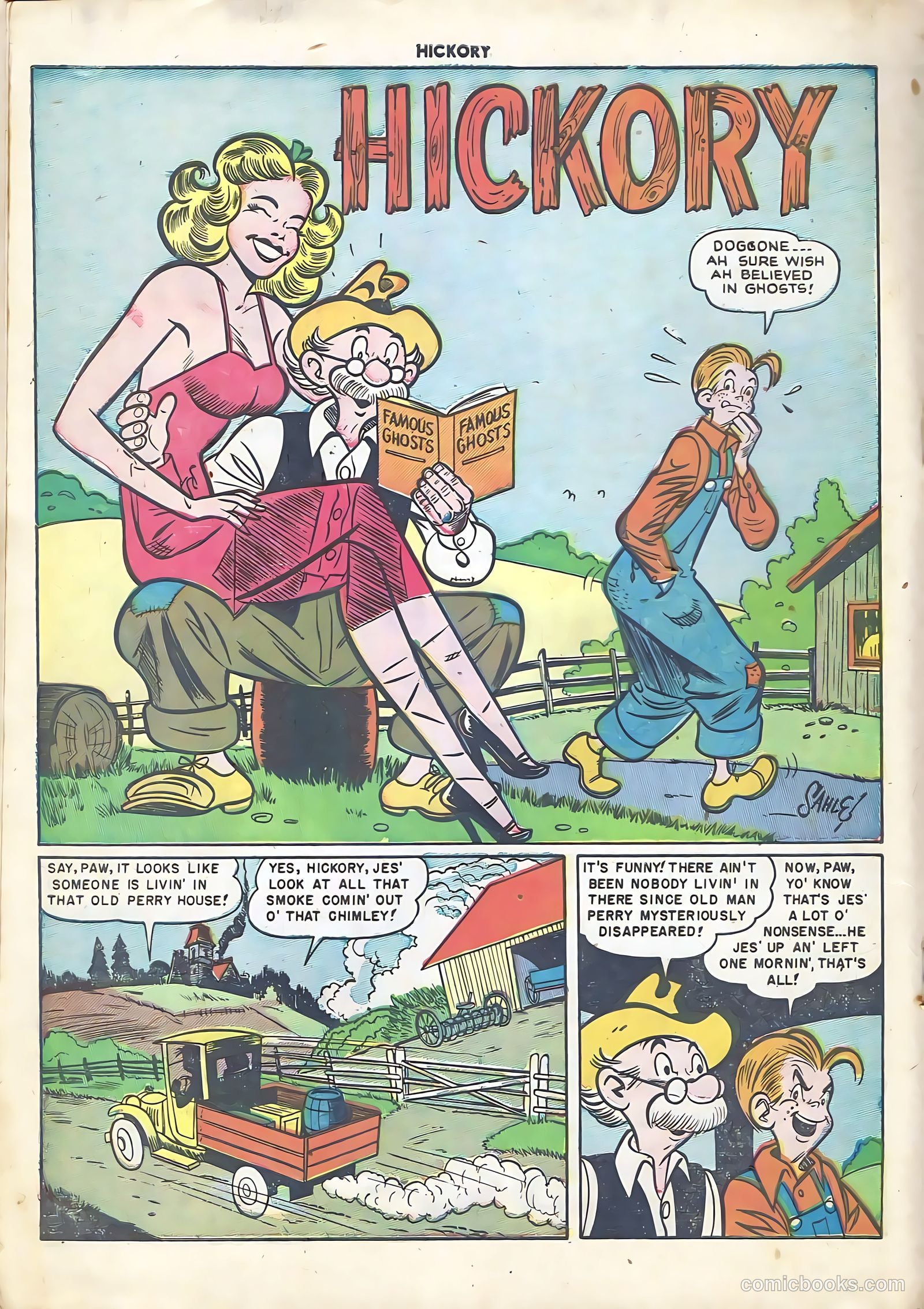 Hickory #5 (1950) — page 18 of 36