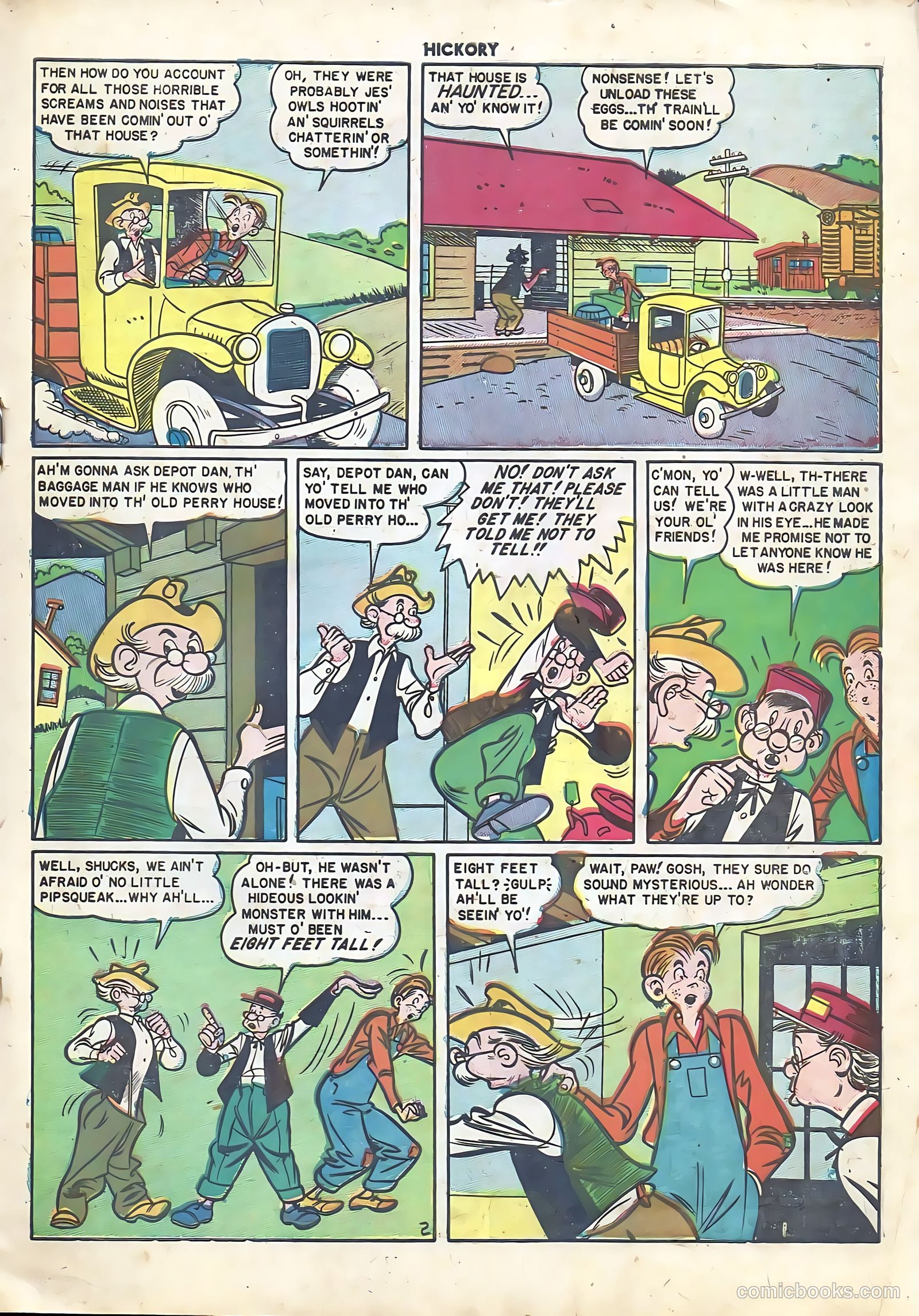 Hickory #5 (1950) — page 19 of 36