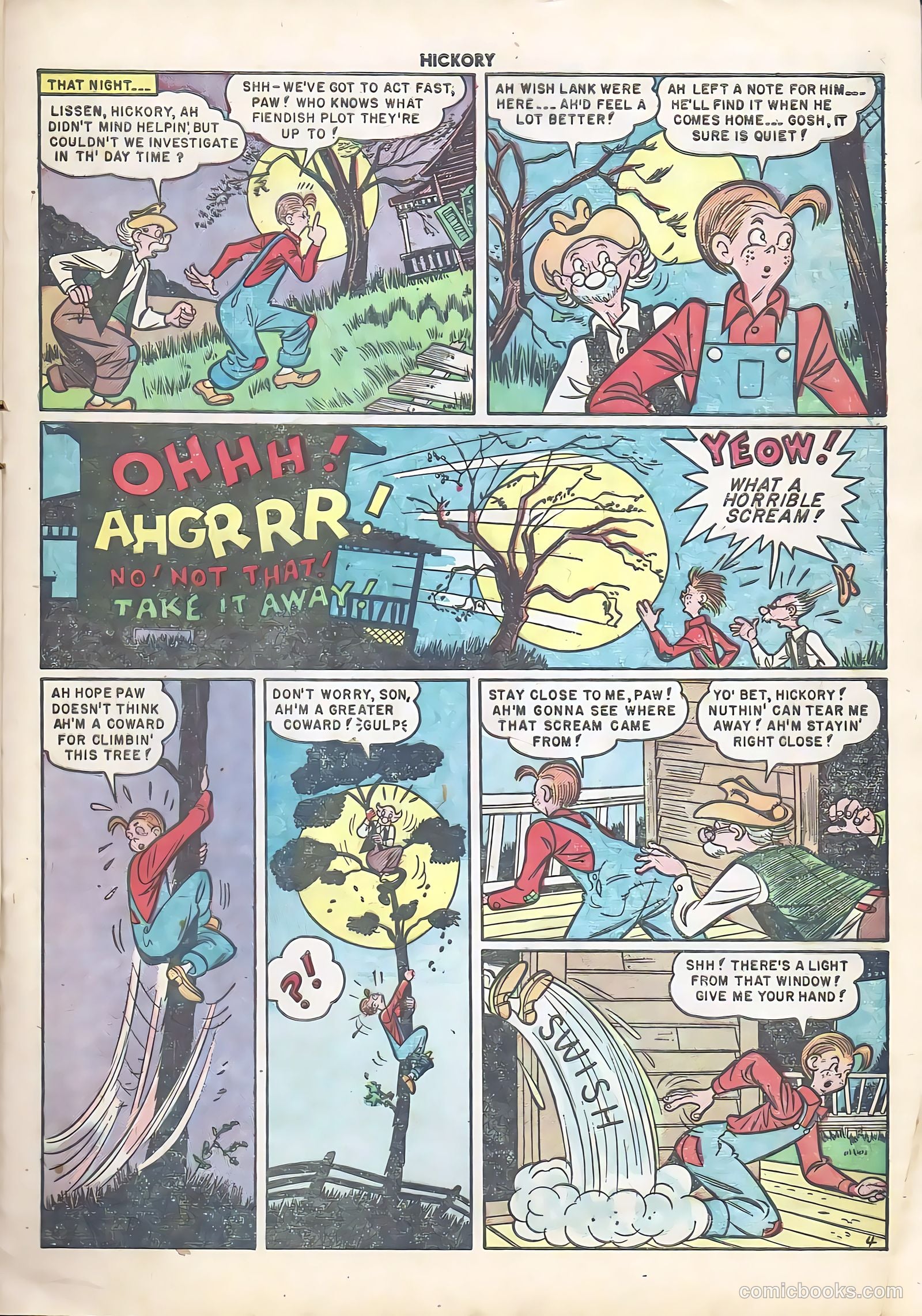 Hickory #5 (1950) — page 21 of 36
