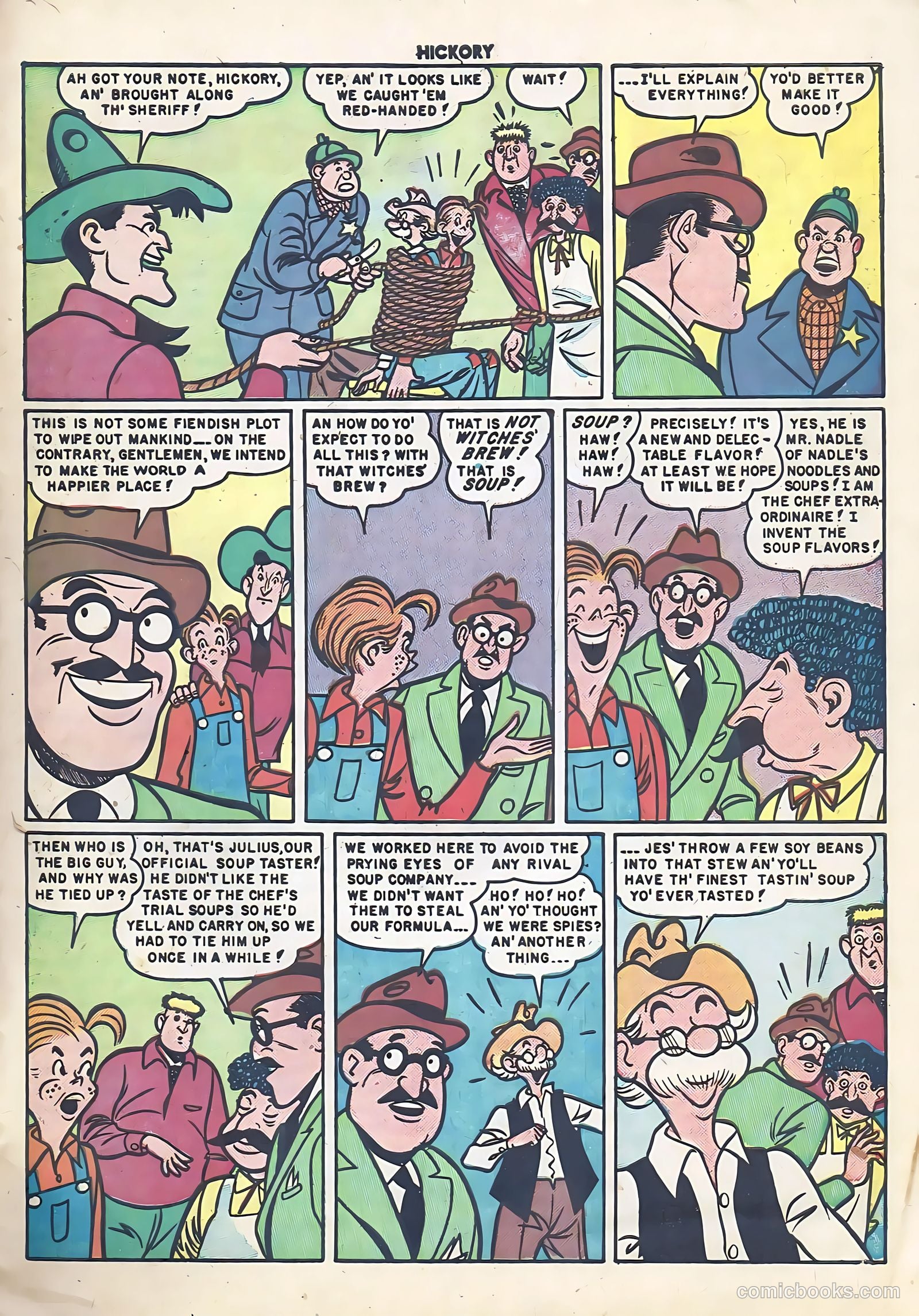 Hickory #5 (1950) — page 25 of 36
