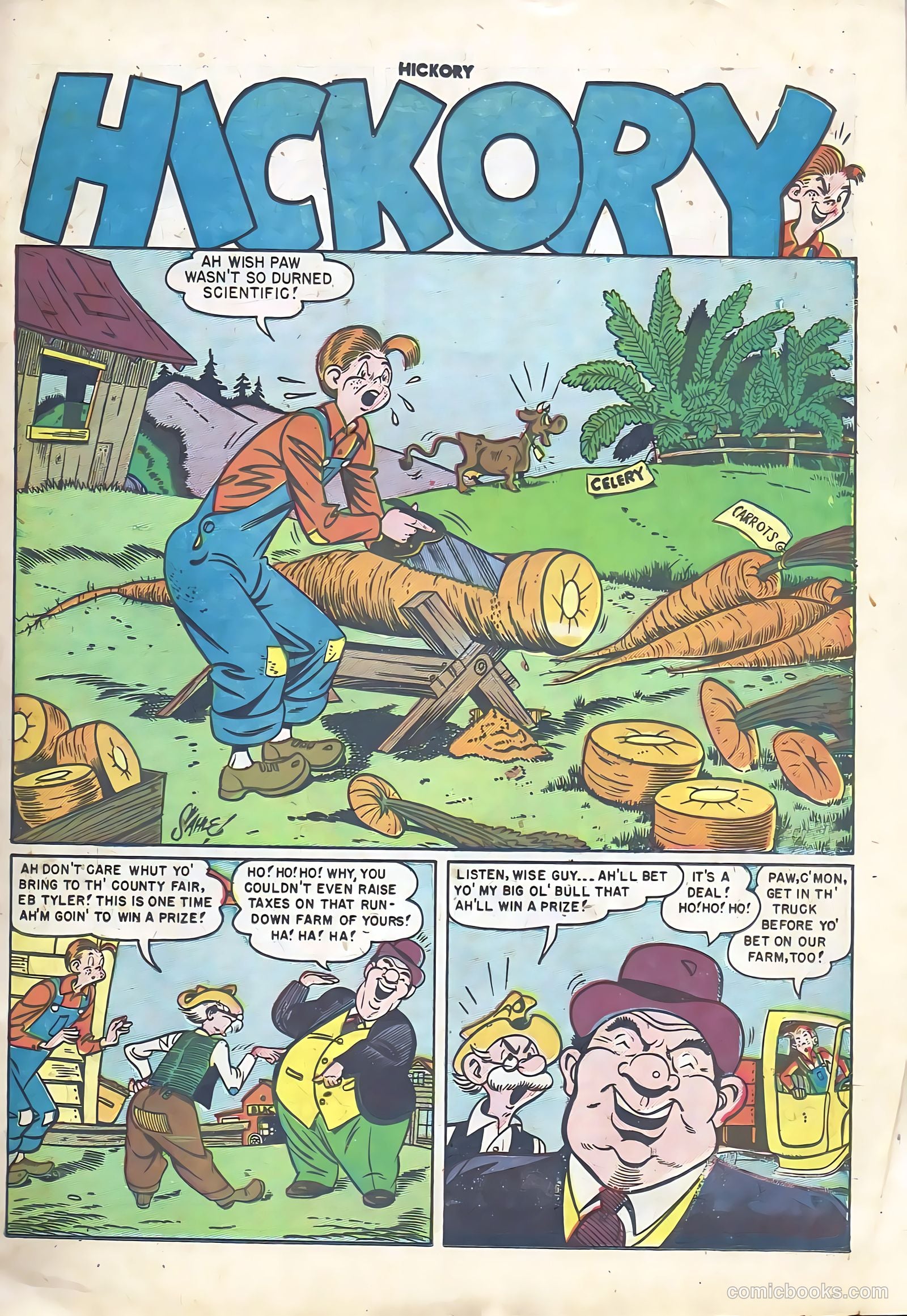 Hickory #5 (1950) — page 27 of 36