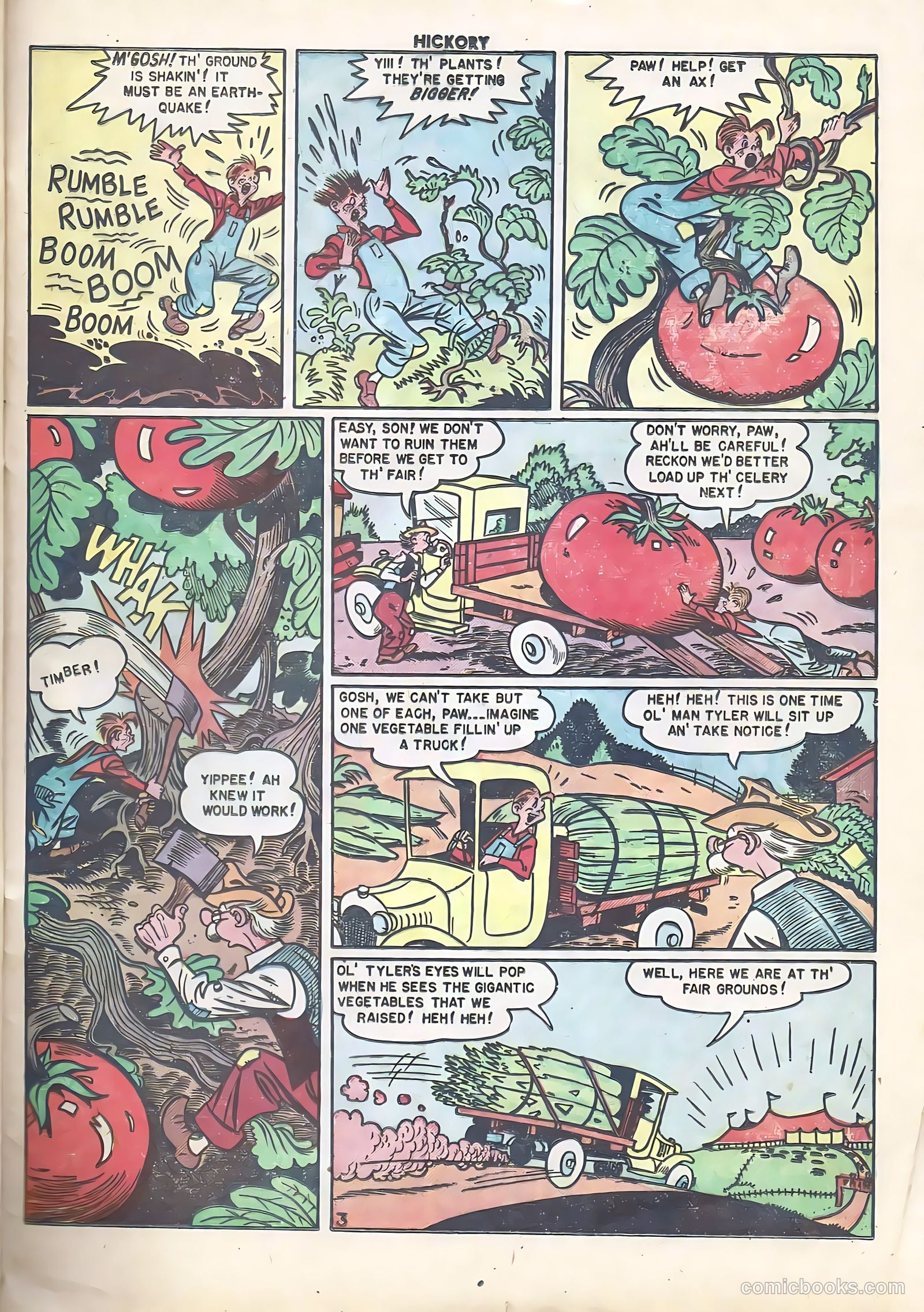 Hickory #5 (1950) — page 29 of 36