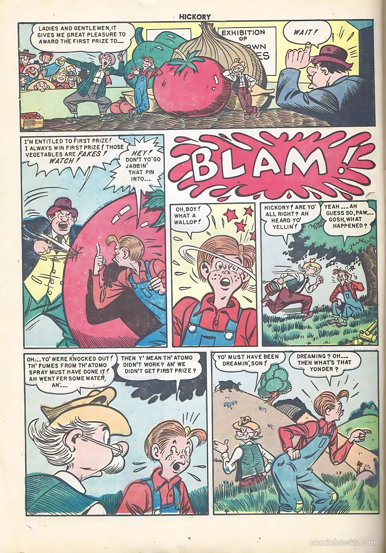 Hickory #5 (1950) — page 30 of 36