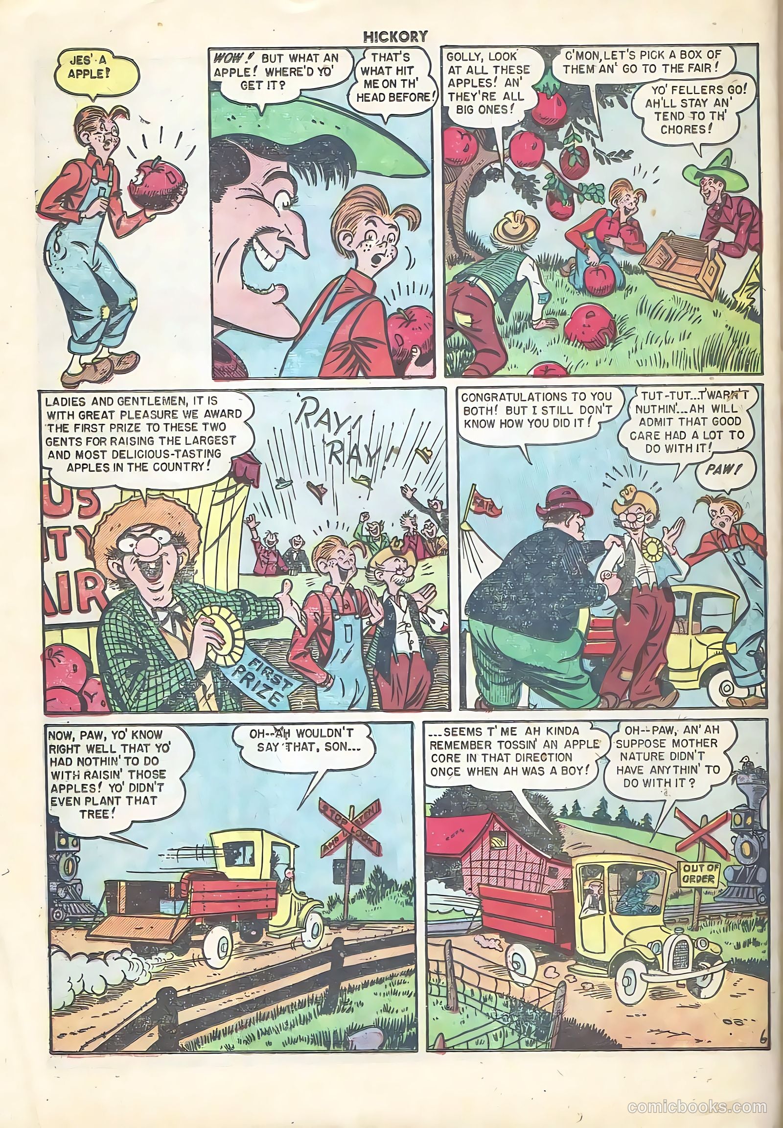 Hickory #5 (1950) — page 32 of 36