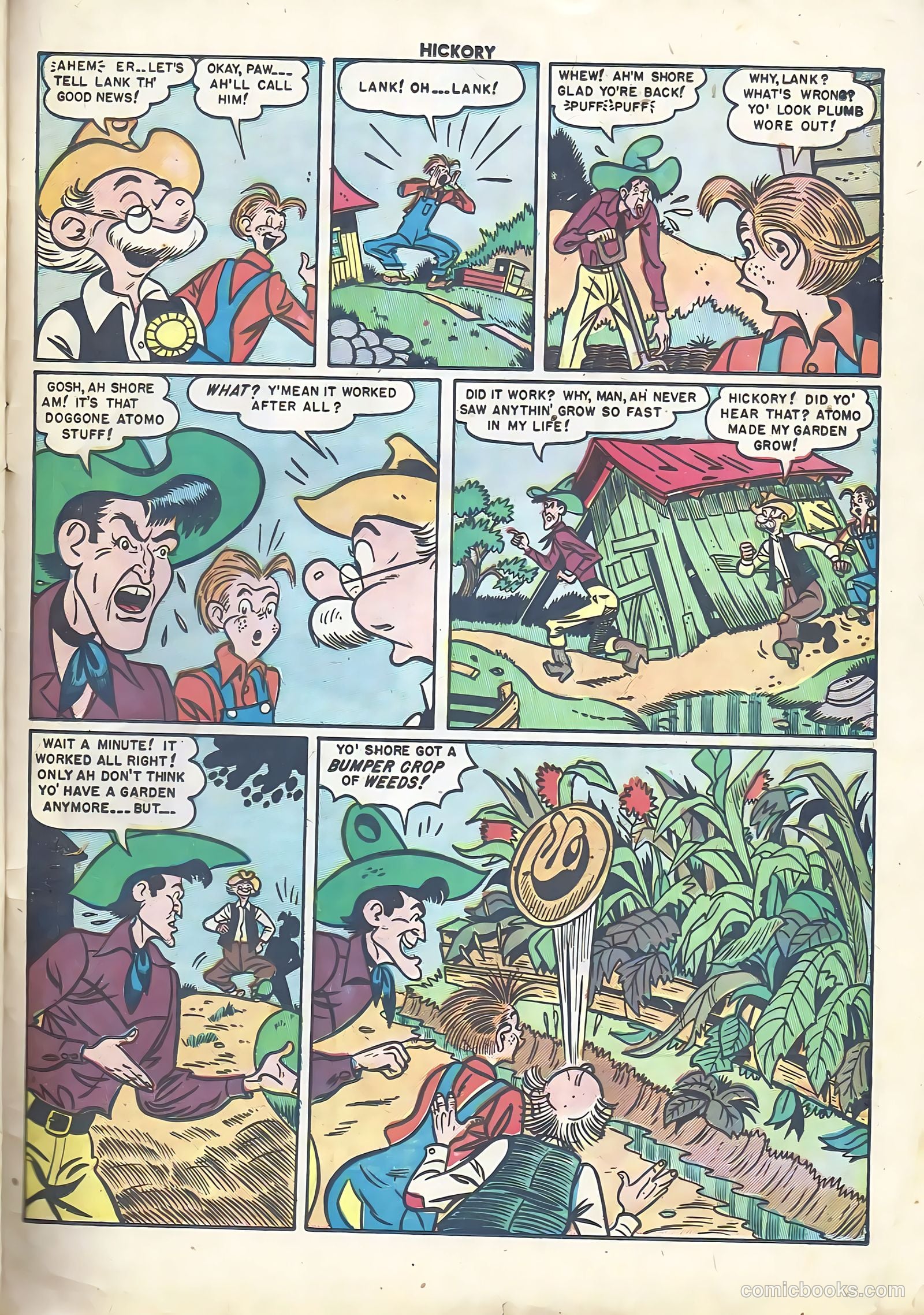 Hickory #5 (1950) — page 33 of 36