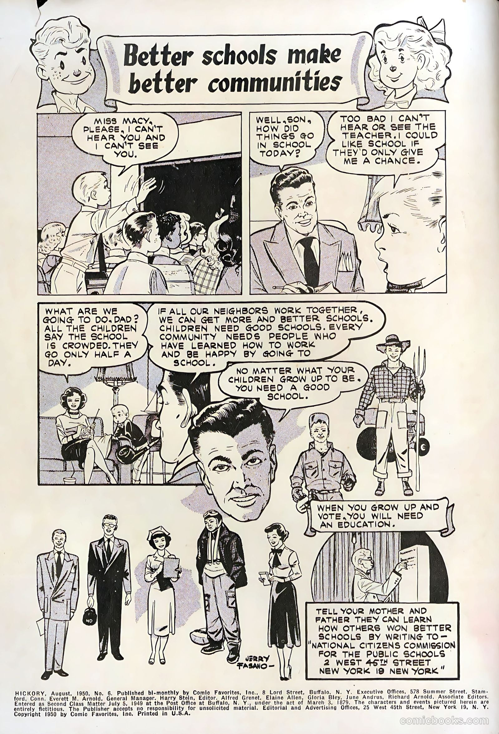 Hickory #6 (1950) — page 2 of 36