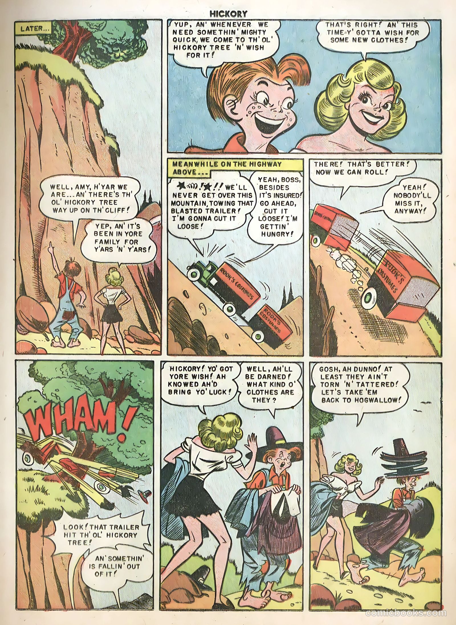 Hickory #6 (1950) — page 5 of 36