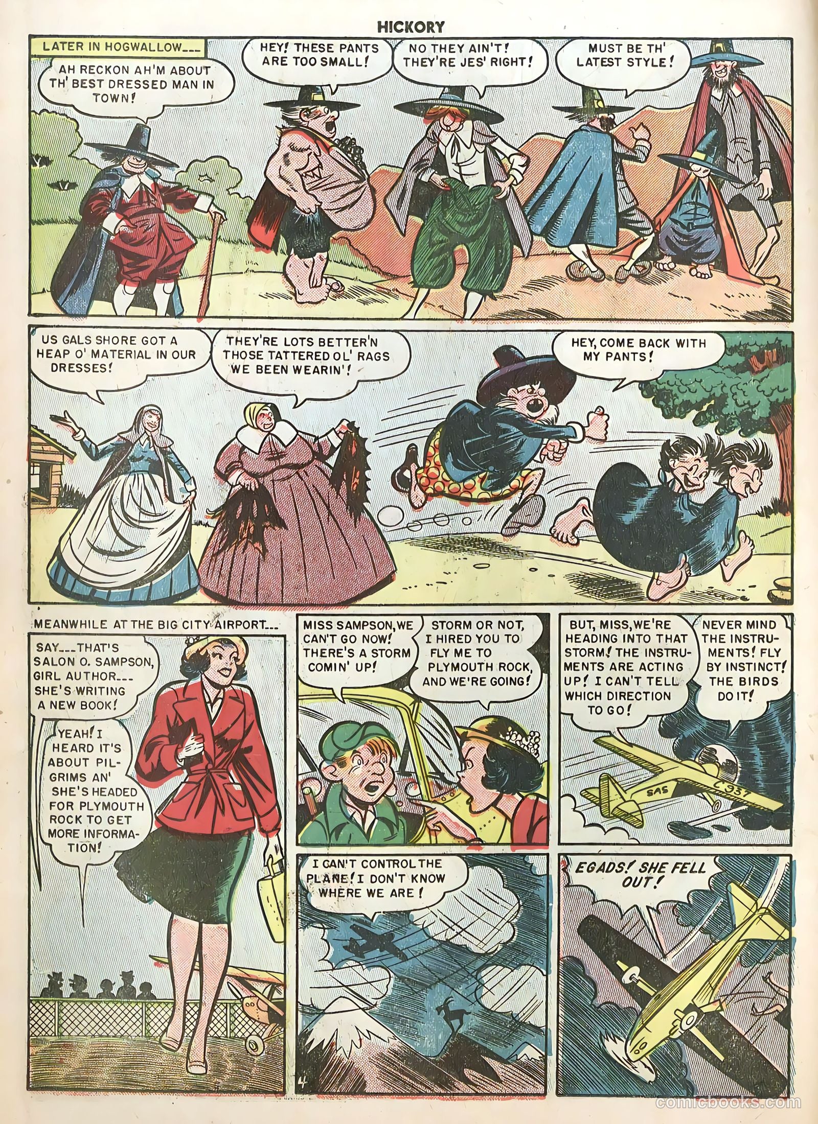 Hickory #6 (1950) — page 6 of 36