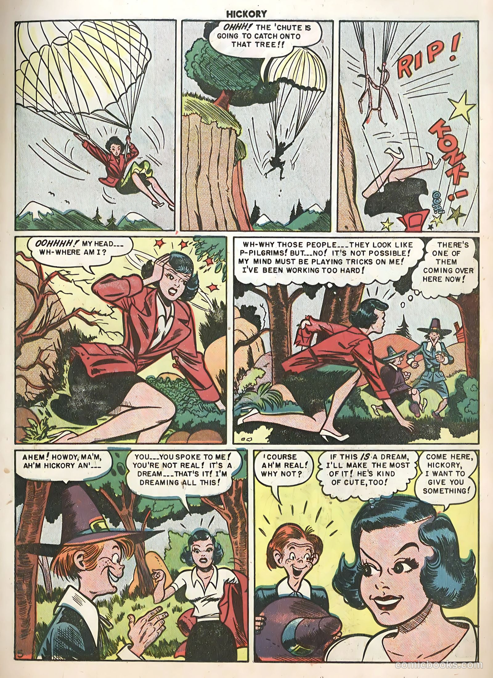 Hickory #6 (1950) — page 7 of 36