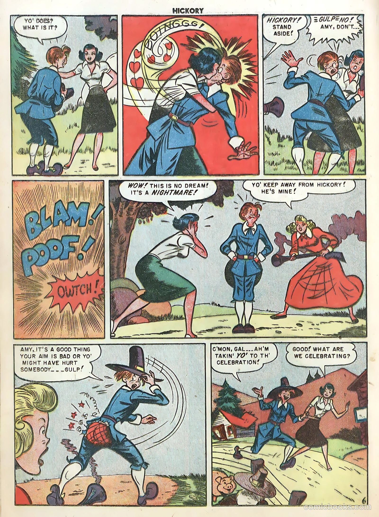 Hickory #6 (1950) — page 8 of 36