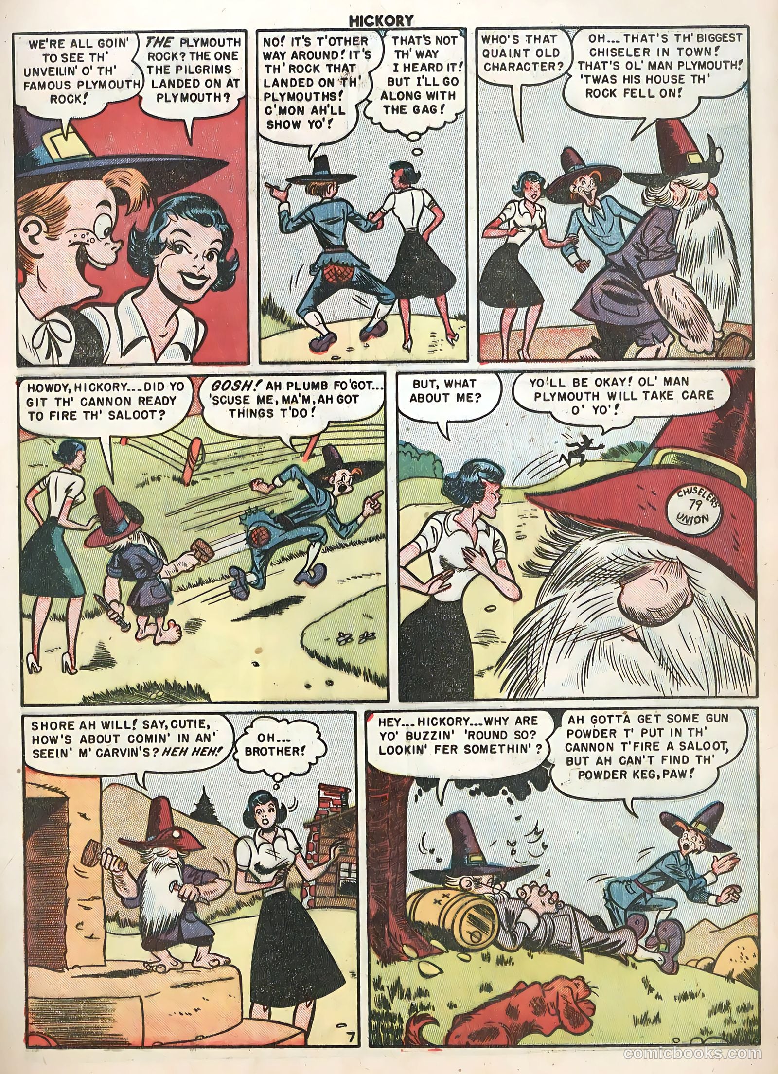 Hickory #6 (1950) — page 9 of 36