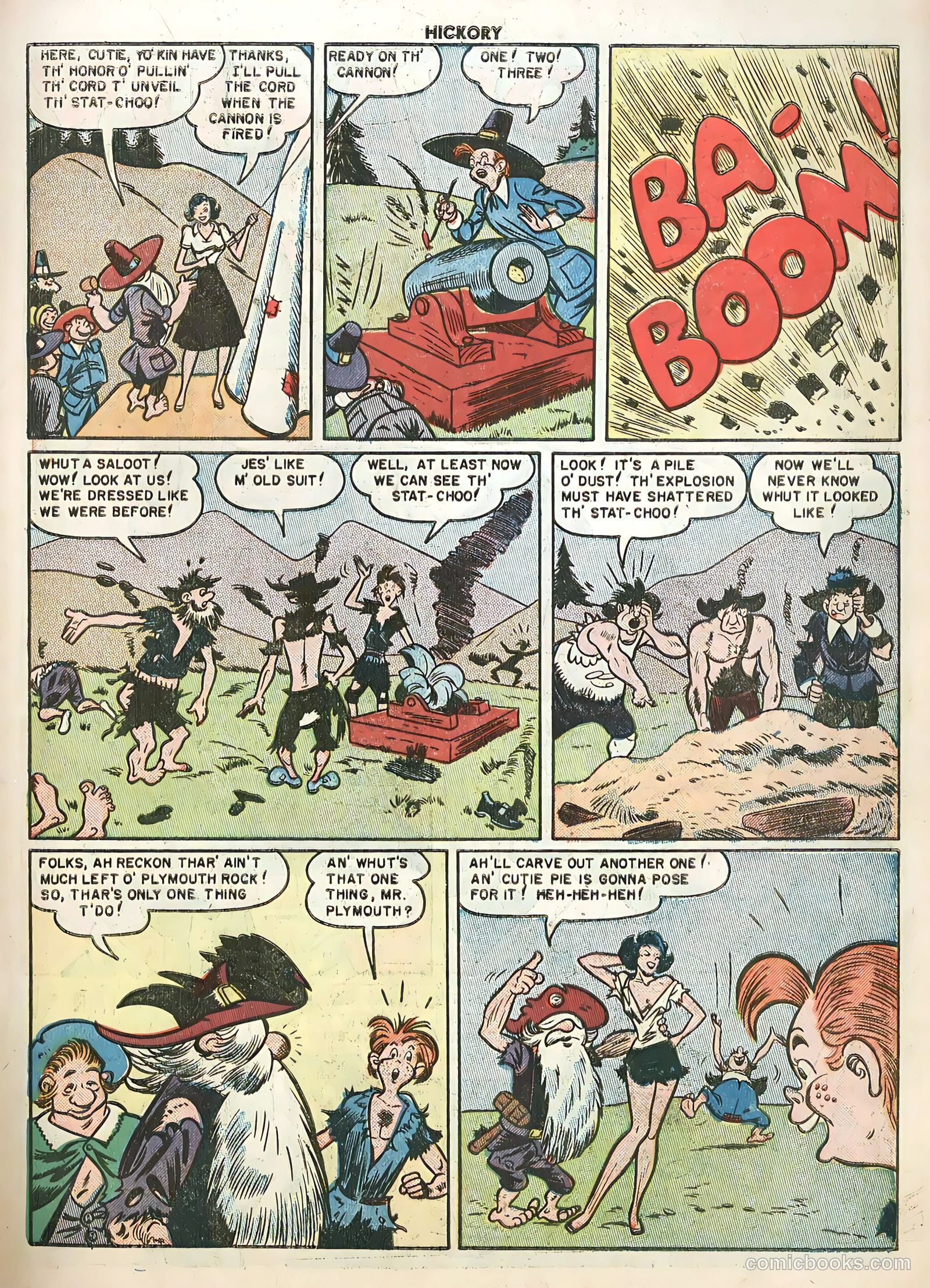 Hickory #6 (1950) — page 11 of 36