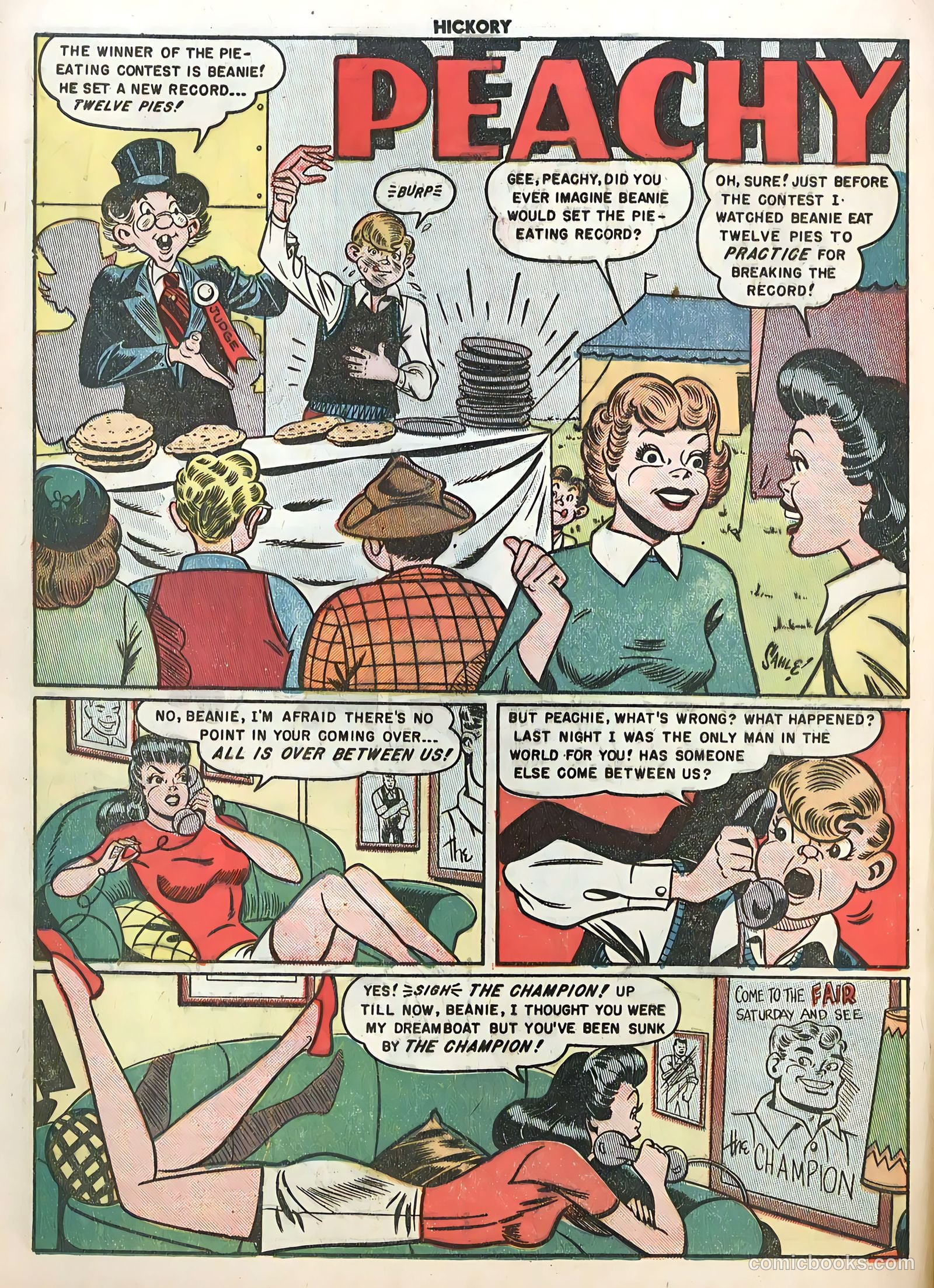 Hickory #6 (1950) — page 12 of 36