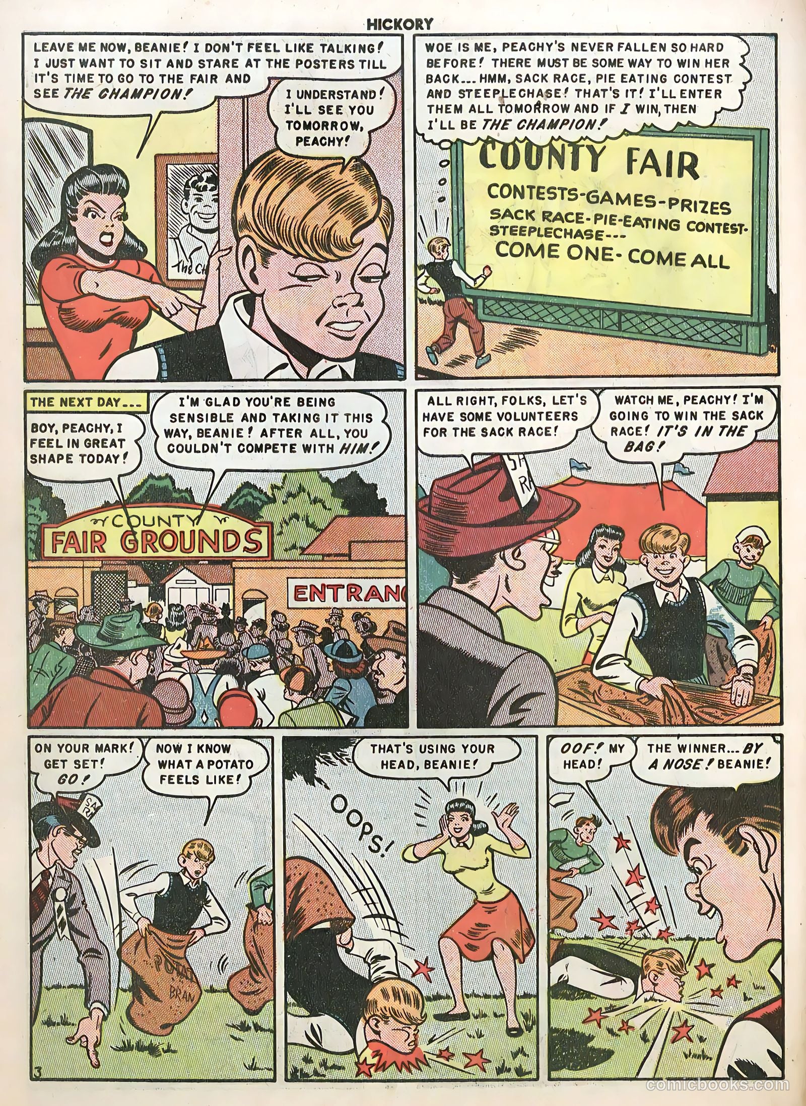 Hickory #6 (1950) — page 14 of 36