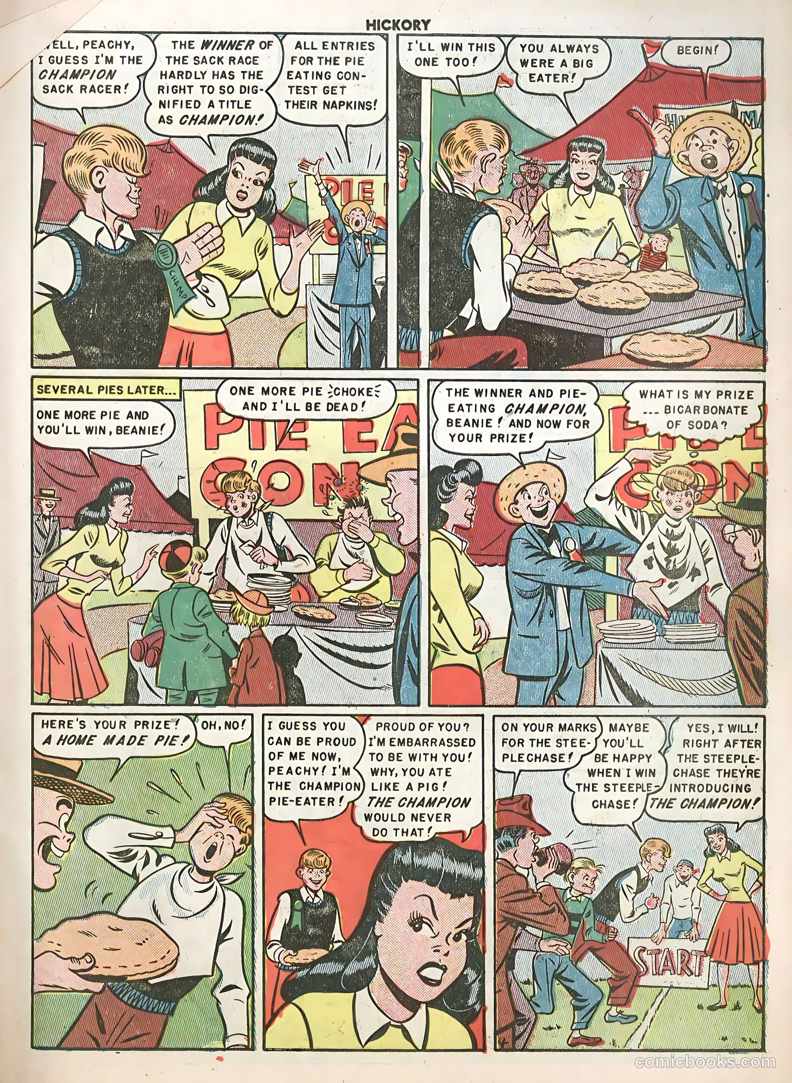 Hickory #6 (1950) — page 15 of 36