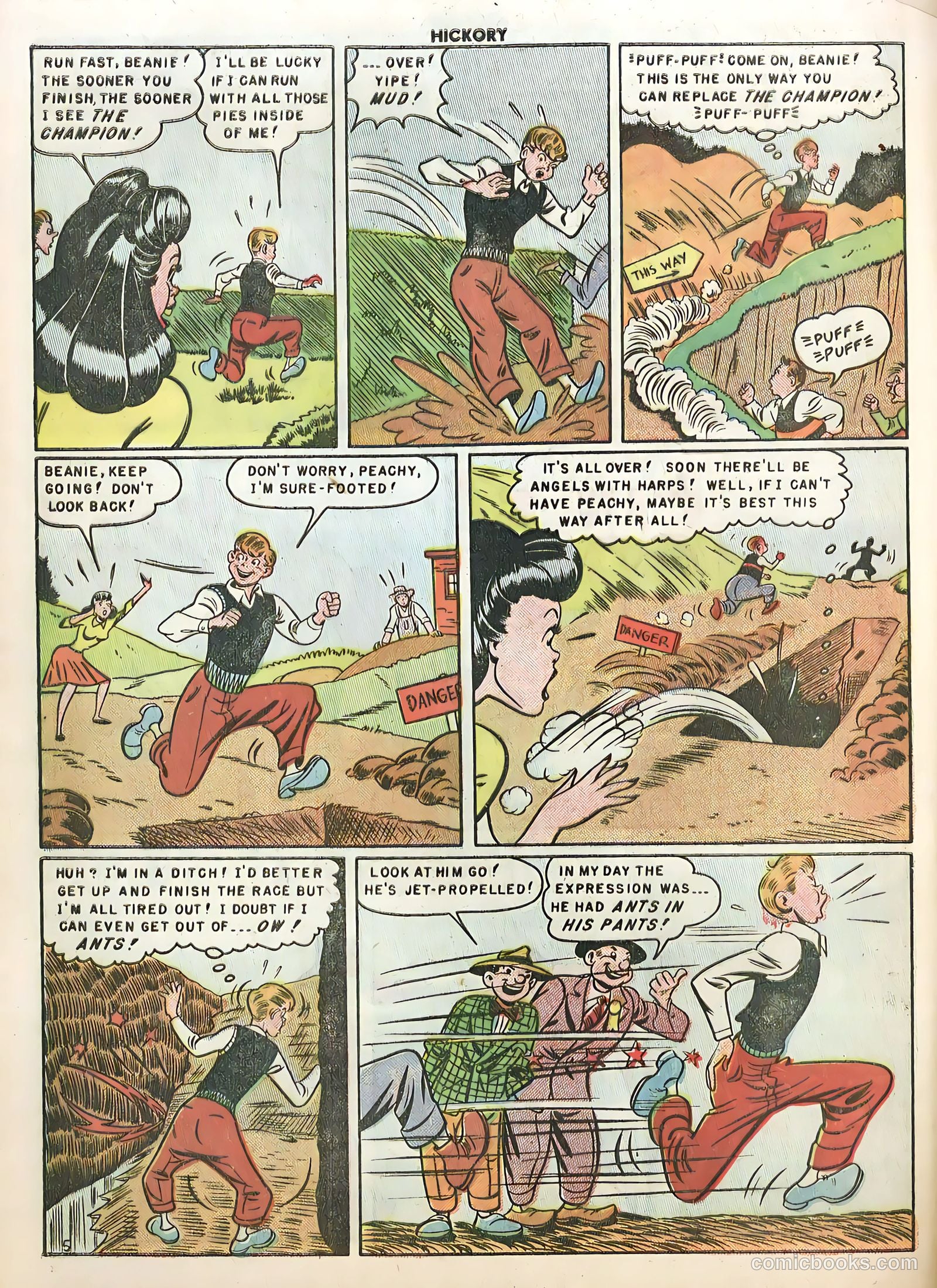 Hickory #6 (1950) — page 16 of 36