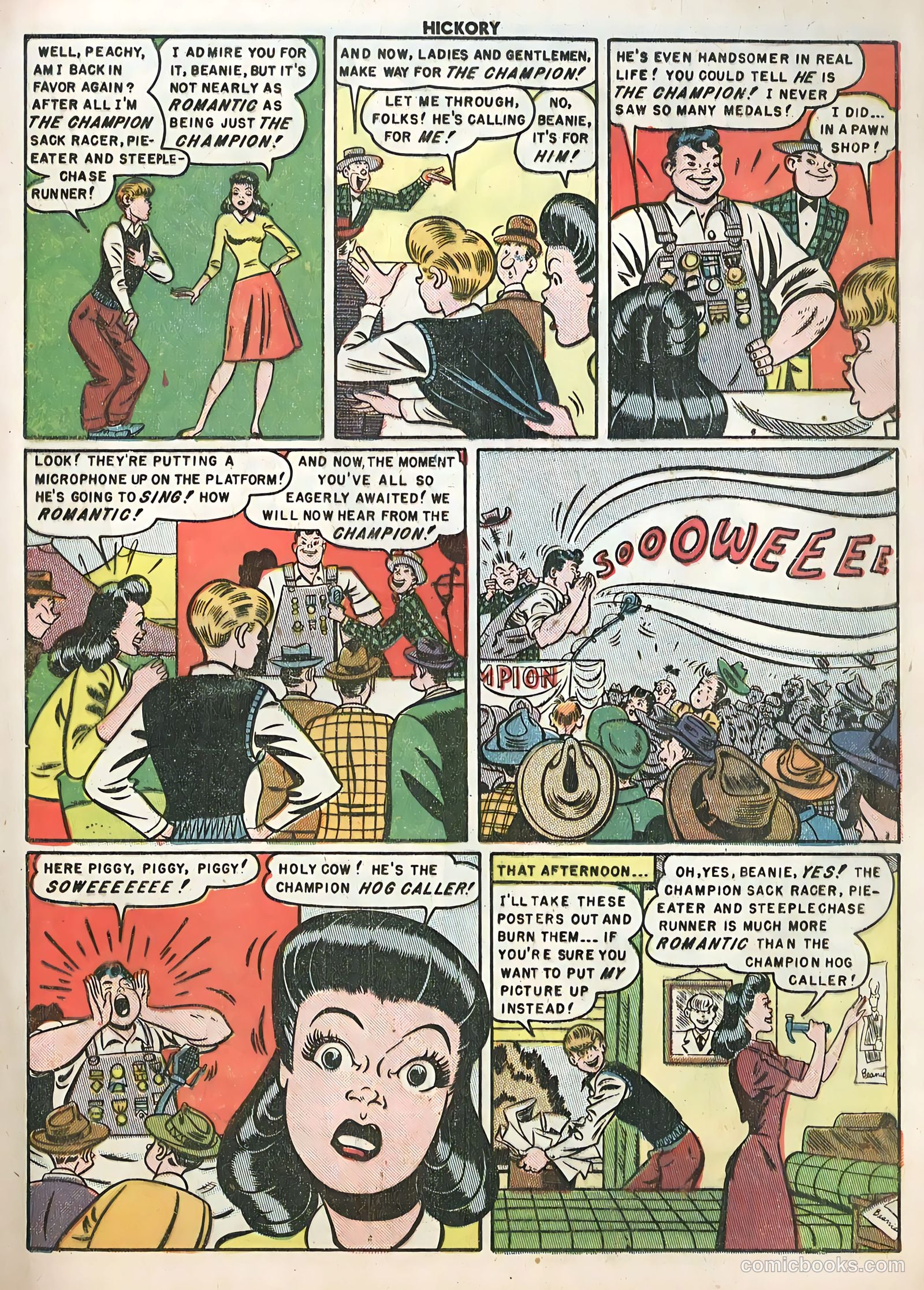 Hickory #6 (1950) — page 17 of 36