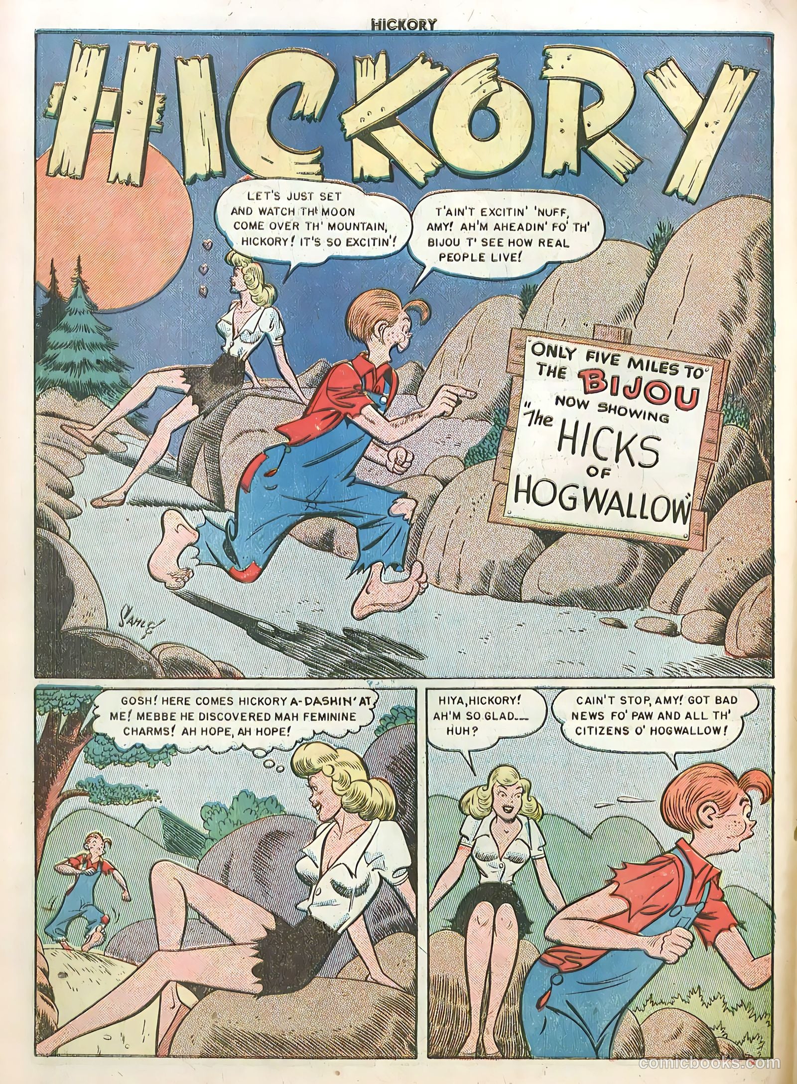 Hickory #6 (1950) — page 18 of 36