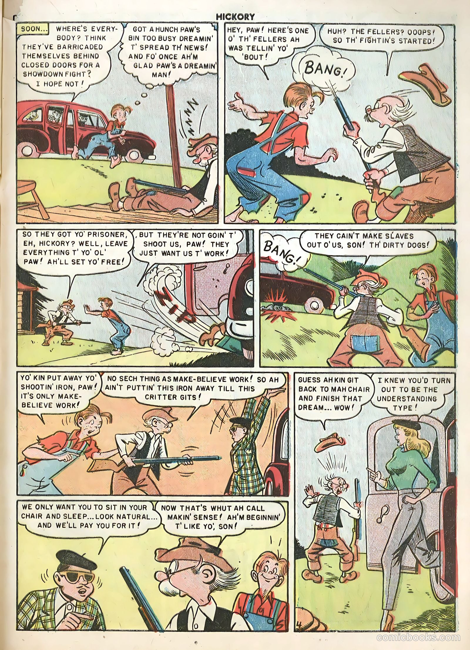 Hickory #6 (1950) — page 21 of 36